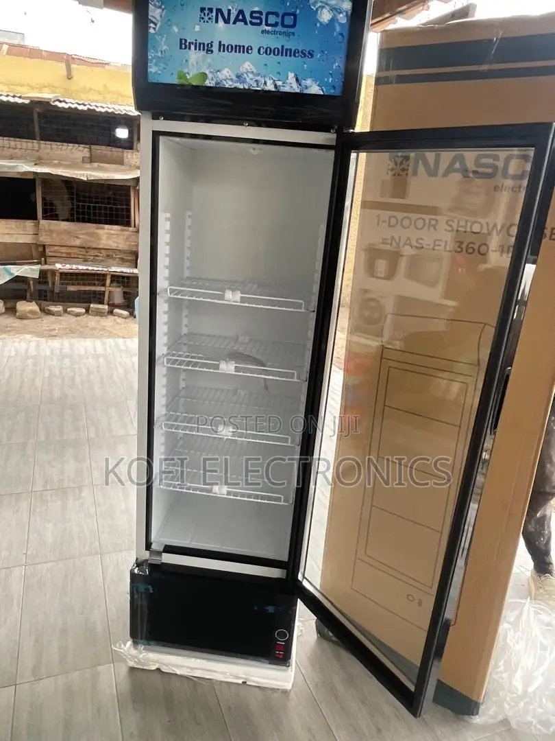 Nasco 298l Modern Store Fridge Compact Stylish
