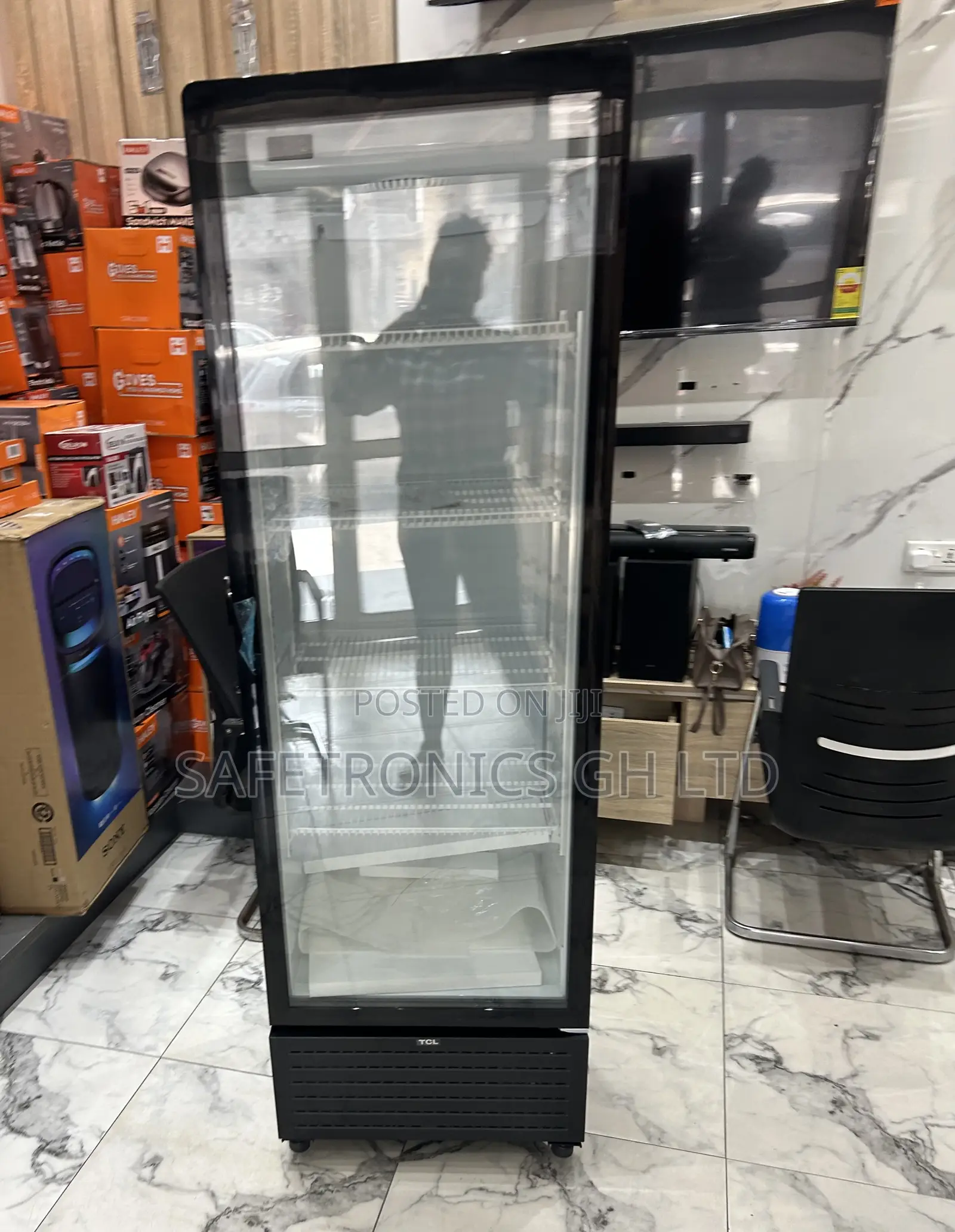 Shop Quality 352 Liters TCL Electric Display Singkedoor Fridge
