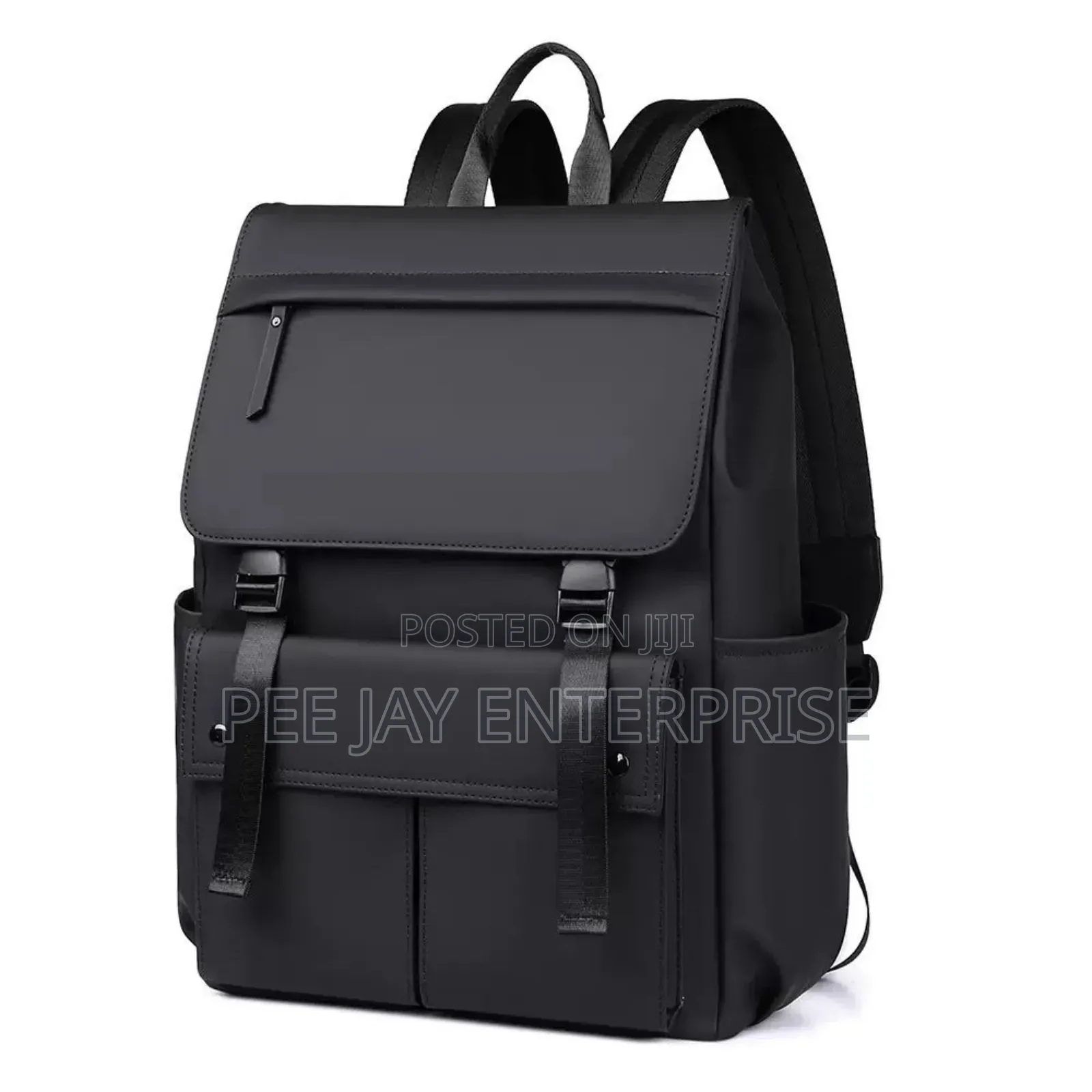 Black Medium Backpack