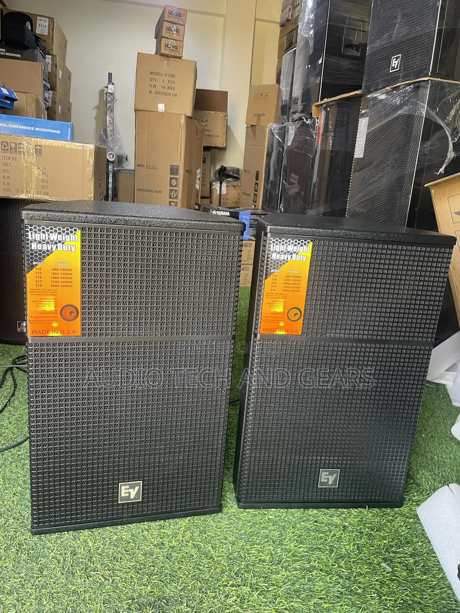 Ev 15inches Short Range Speakers