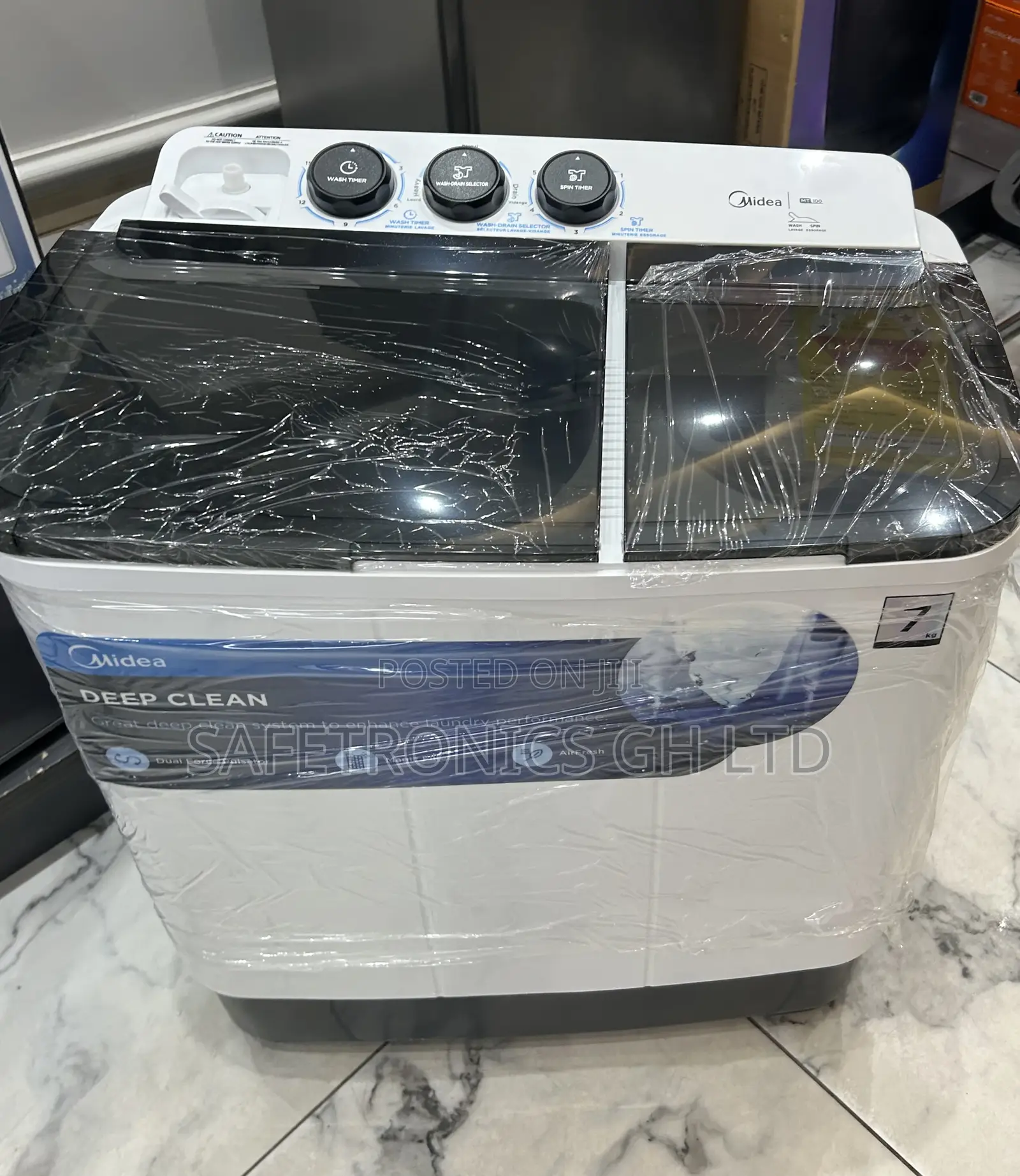 Midea Top Notch 7kg Topload Semiautomatic Electric Washer