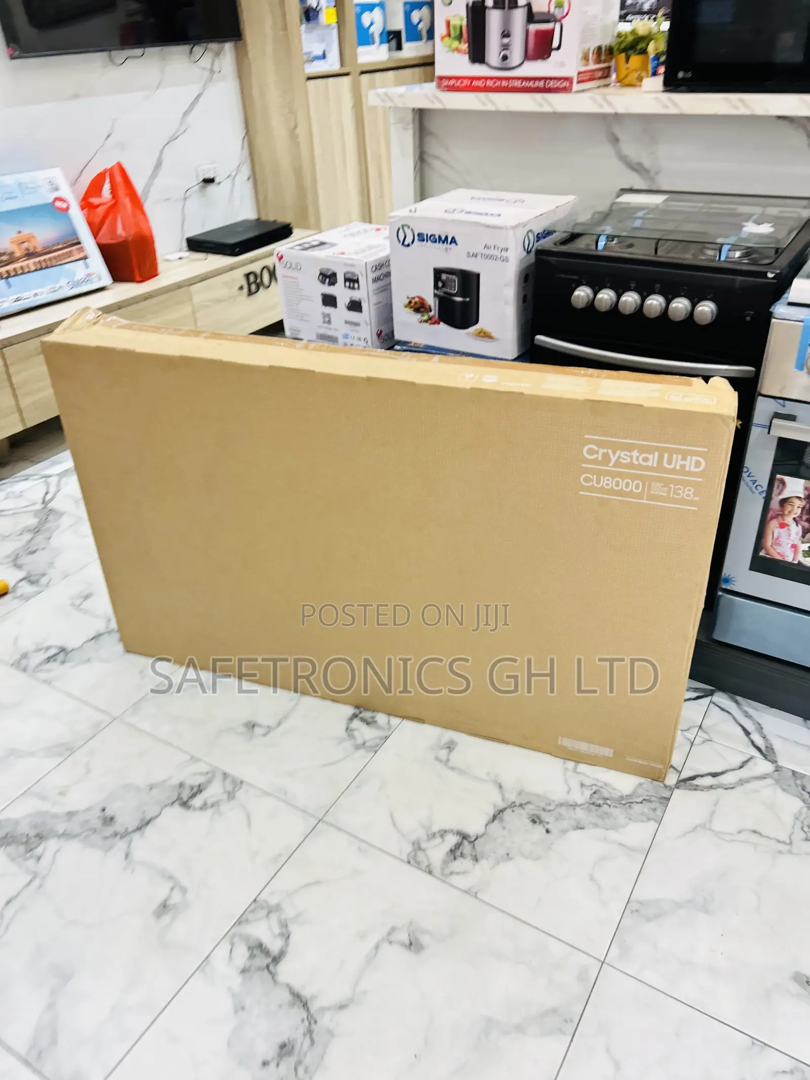 Crystal 55 Inch Framless Samsung Cu80 Uhd Tv