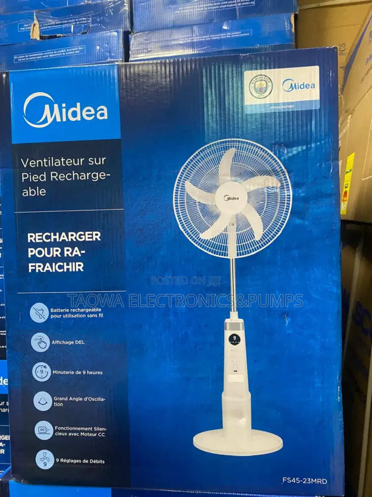 Funniest Midea Fan - Rechargeable Fan