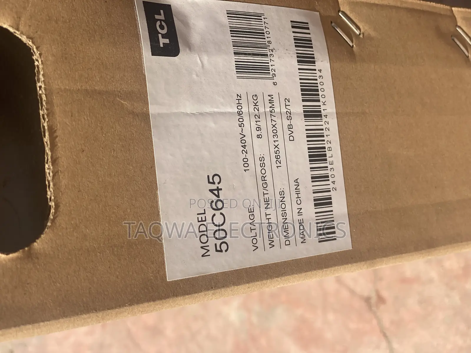 Detailed TCL 50qled C645 Google Tv
