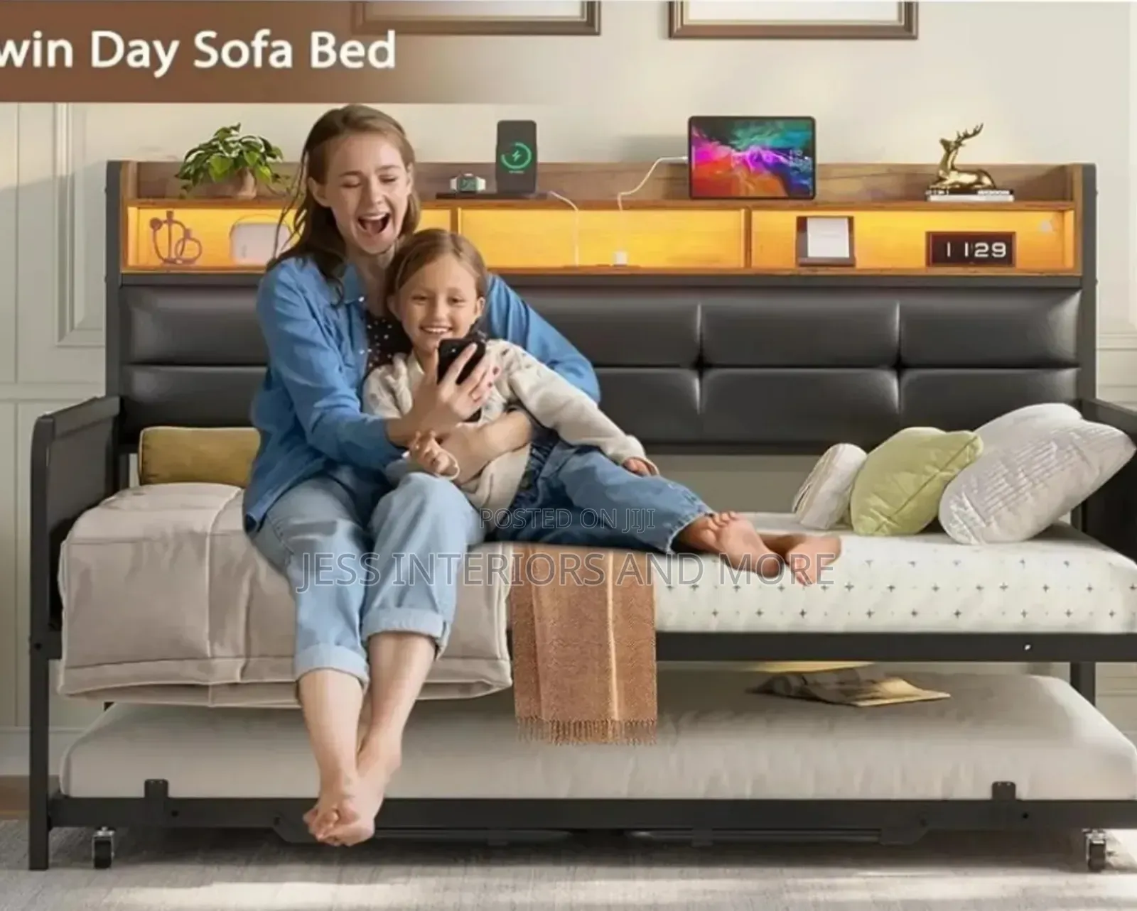 Bed Frame (Twin to King Daybed)