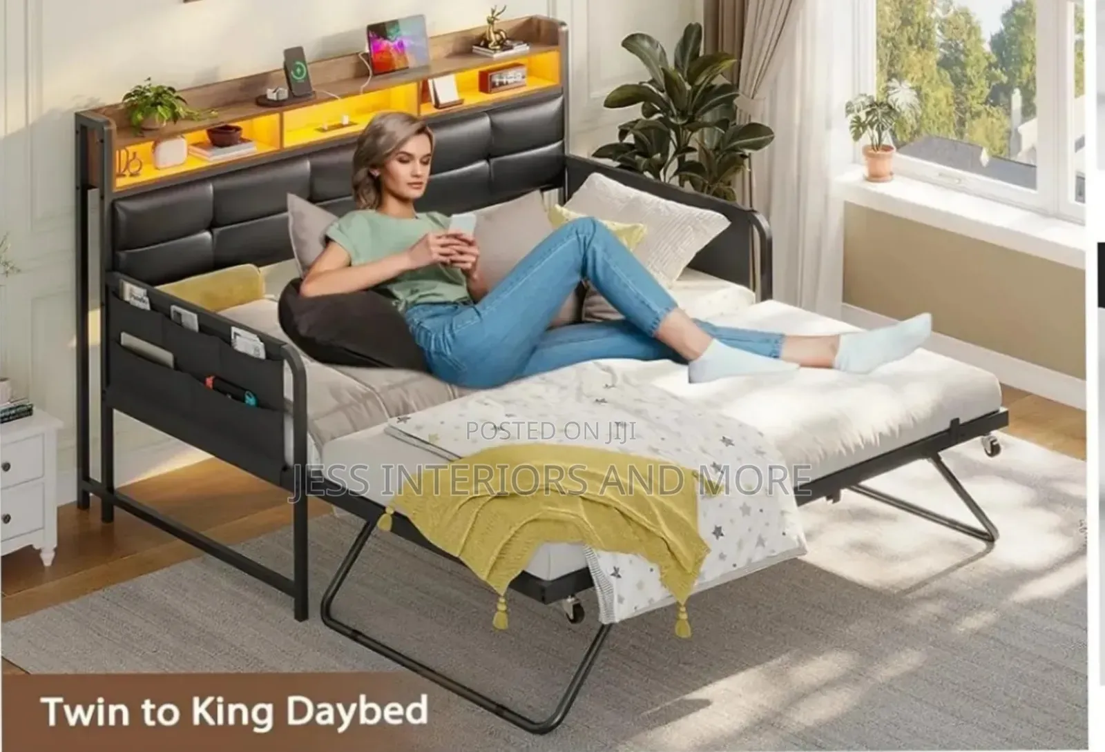 Bed Frame (Twin to King Daybed)