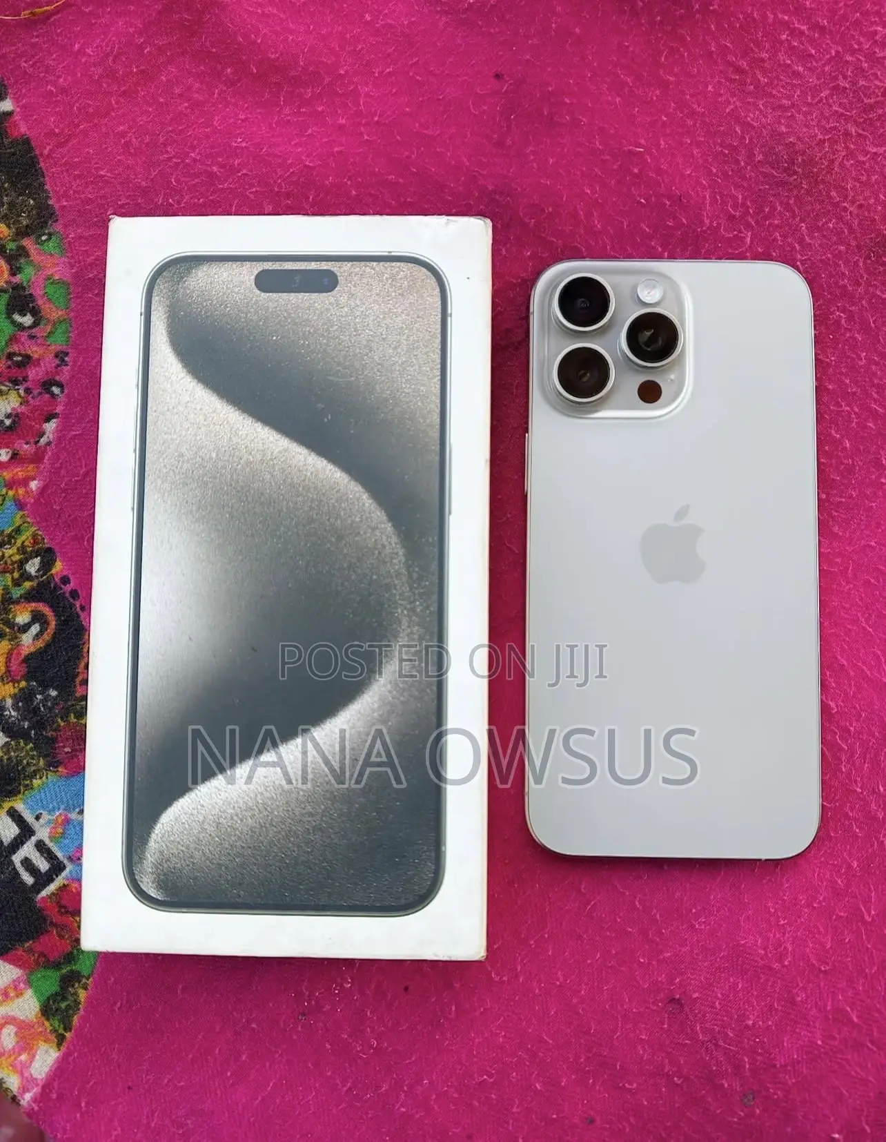 Apple iPhone 15 Pro Max 256 GB Silver