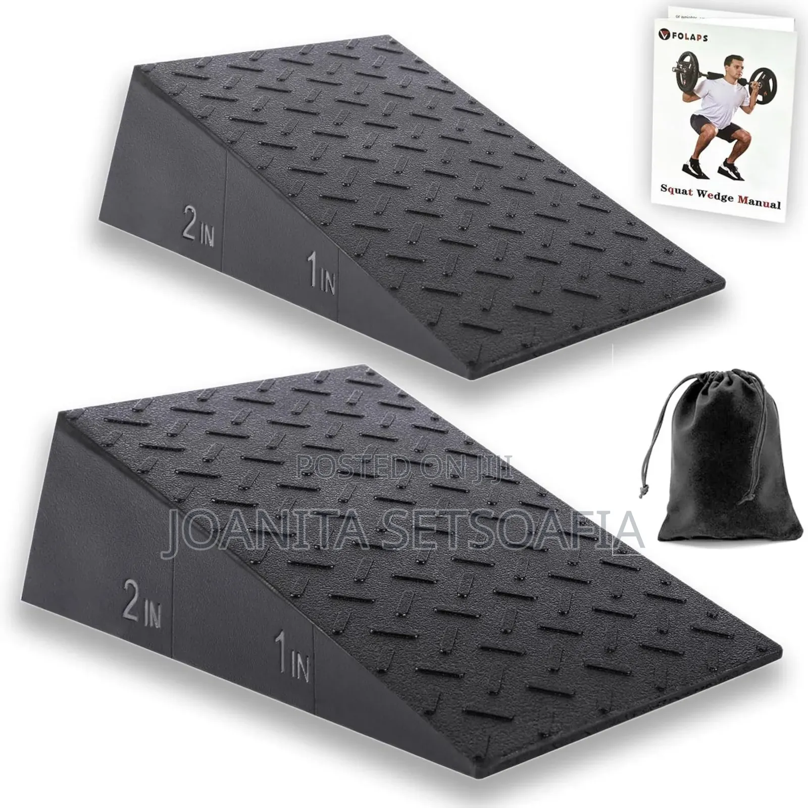 Squat Wedge Block ( 3 Pieces Adjustable)