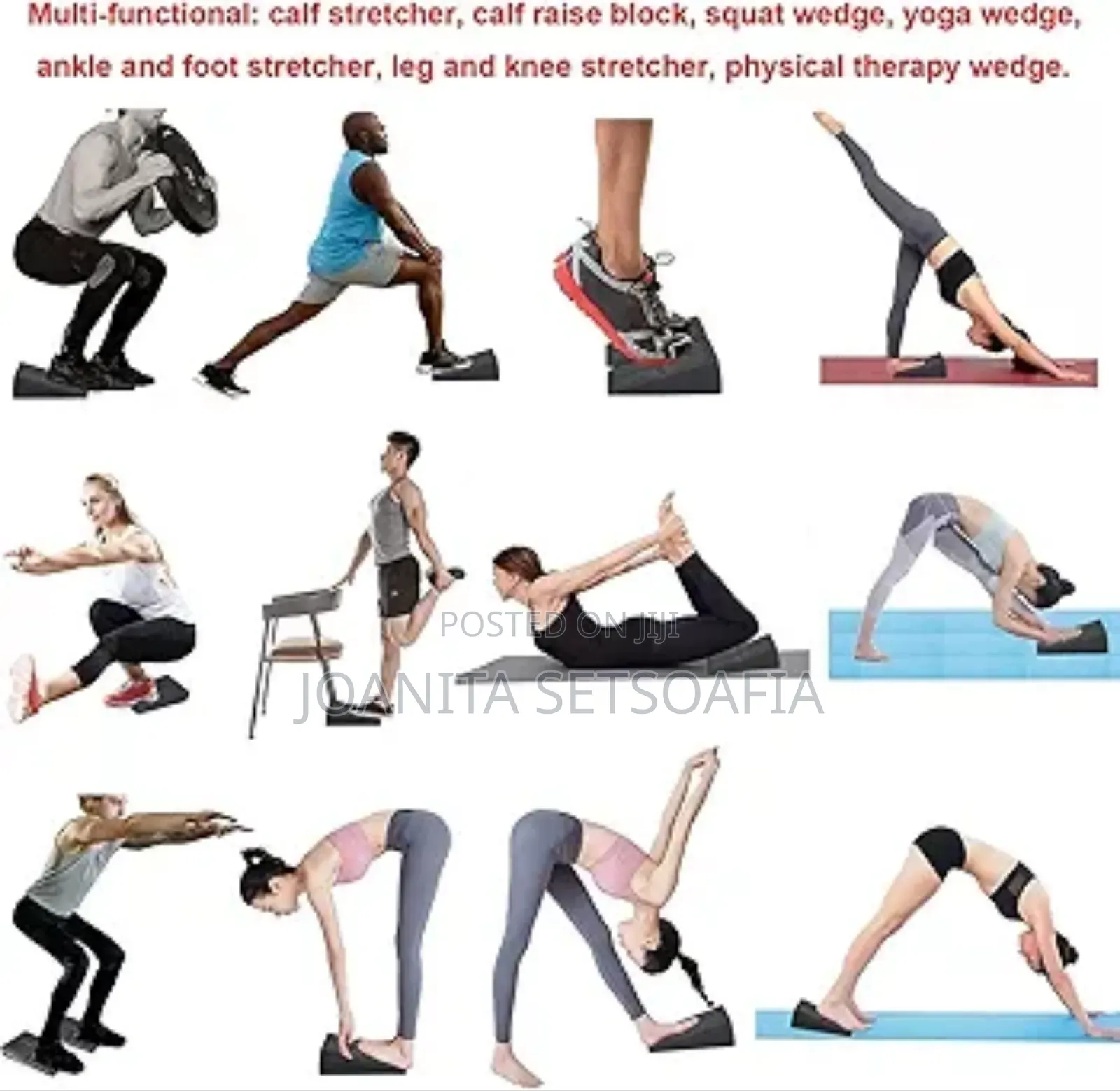 Squat Wedge Block ( 3 Pieces Adjustable)