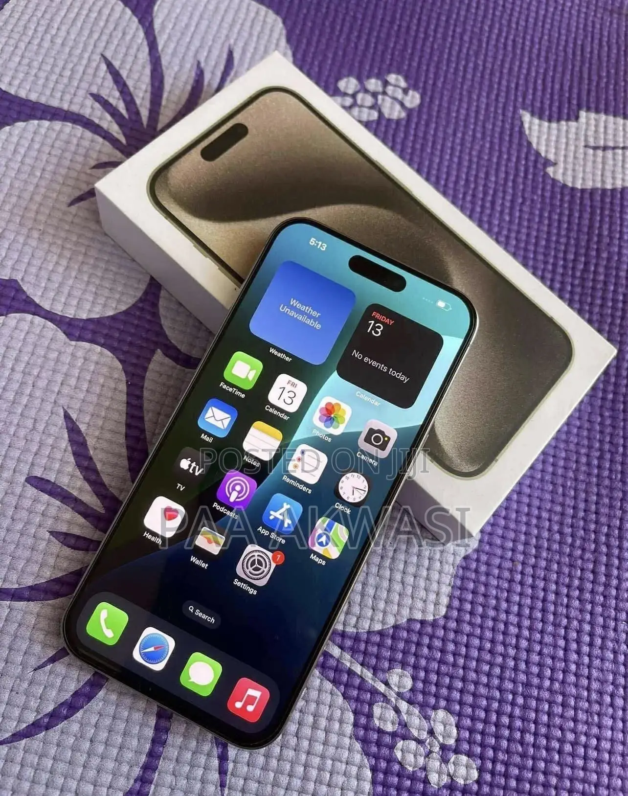 Apple iPhone 15 Pro Max 256 GB Silver