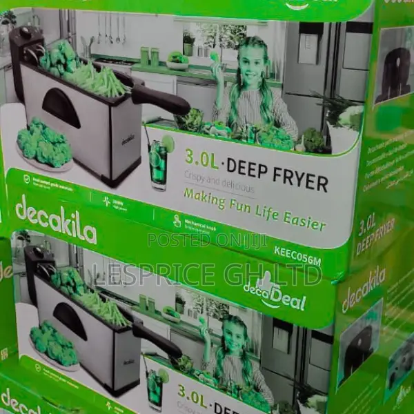 Decakila 2000w High-Power 3l Deep Fryer