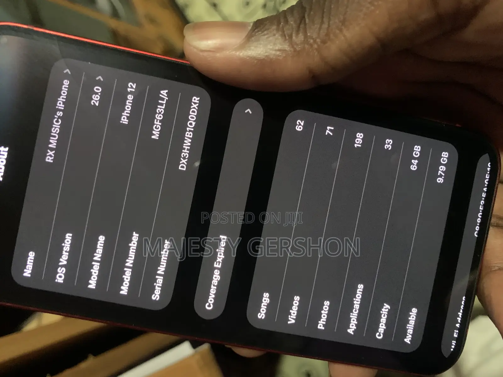 Apple iPhone 12 64 GB Red