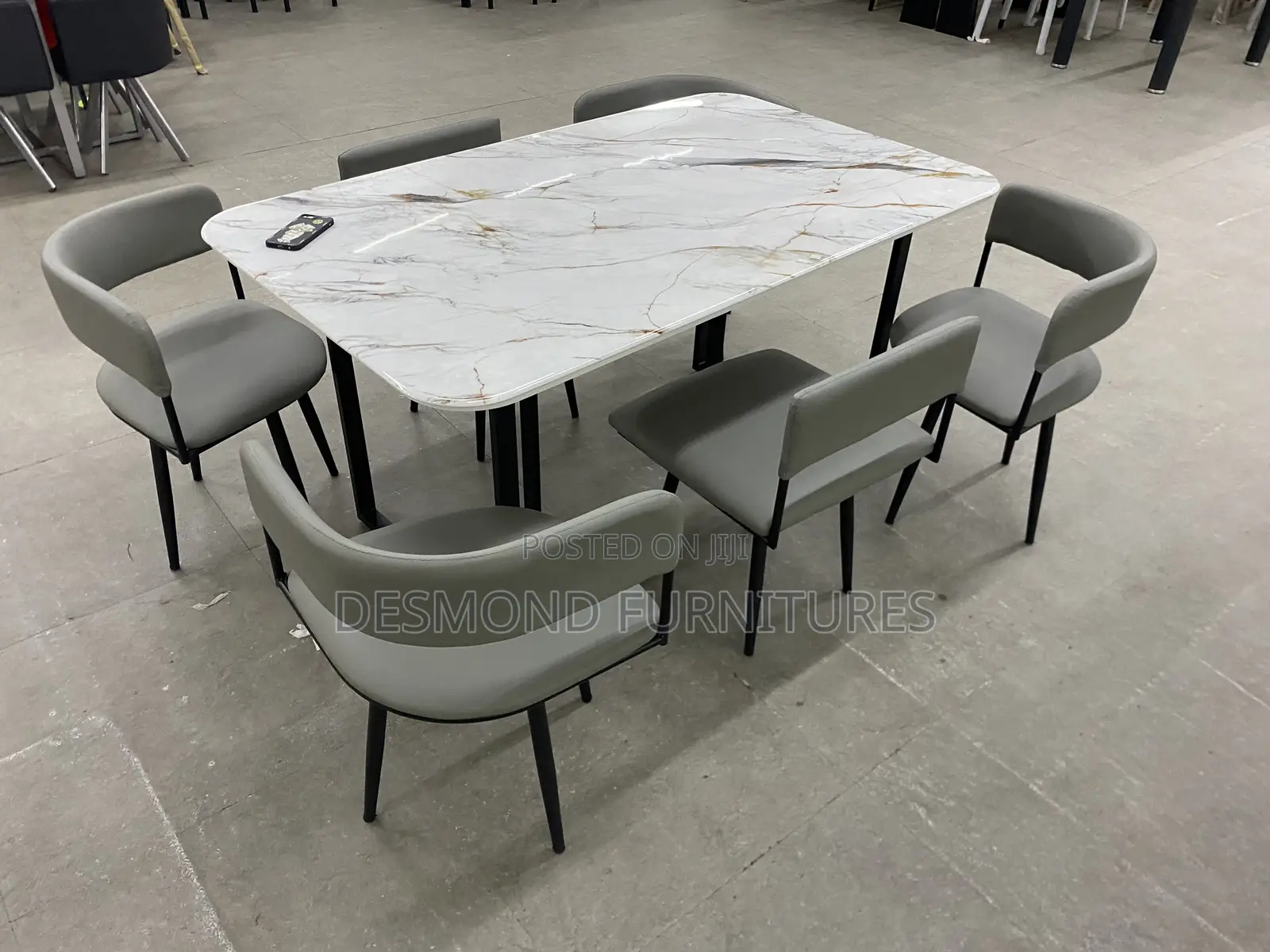 Dining Table With 6 Chairs Code-909