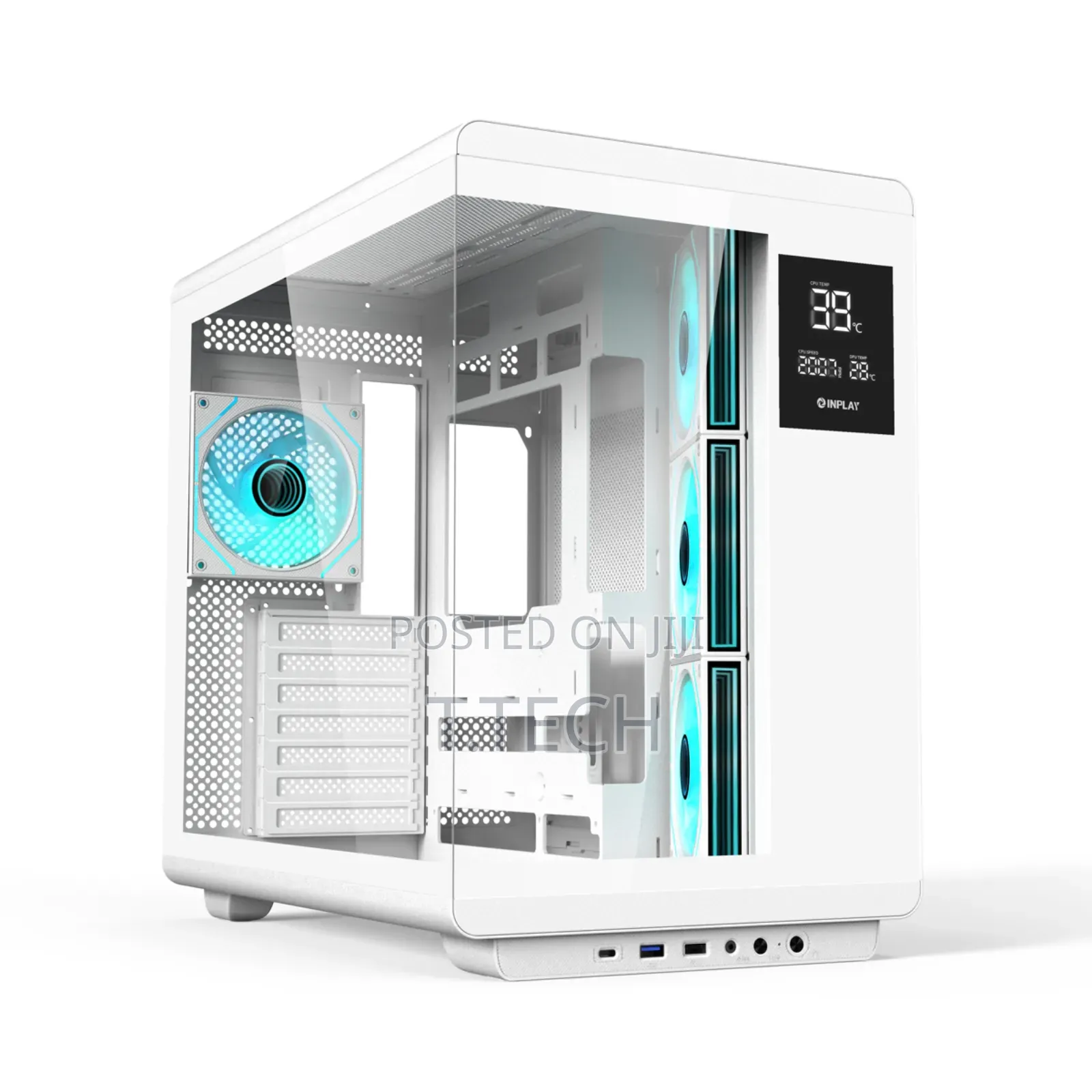 High End Gaming Case With Digital Display