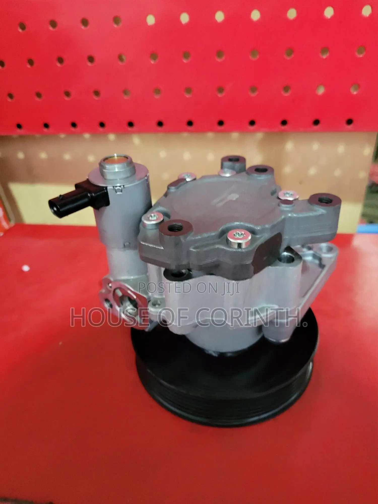 Power Steering Pump, With Sensor - Mercedes W204 4 Cylinder