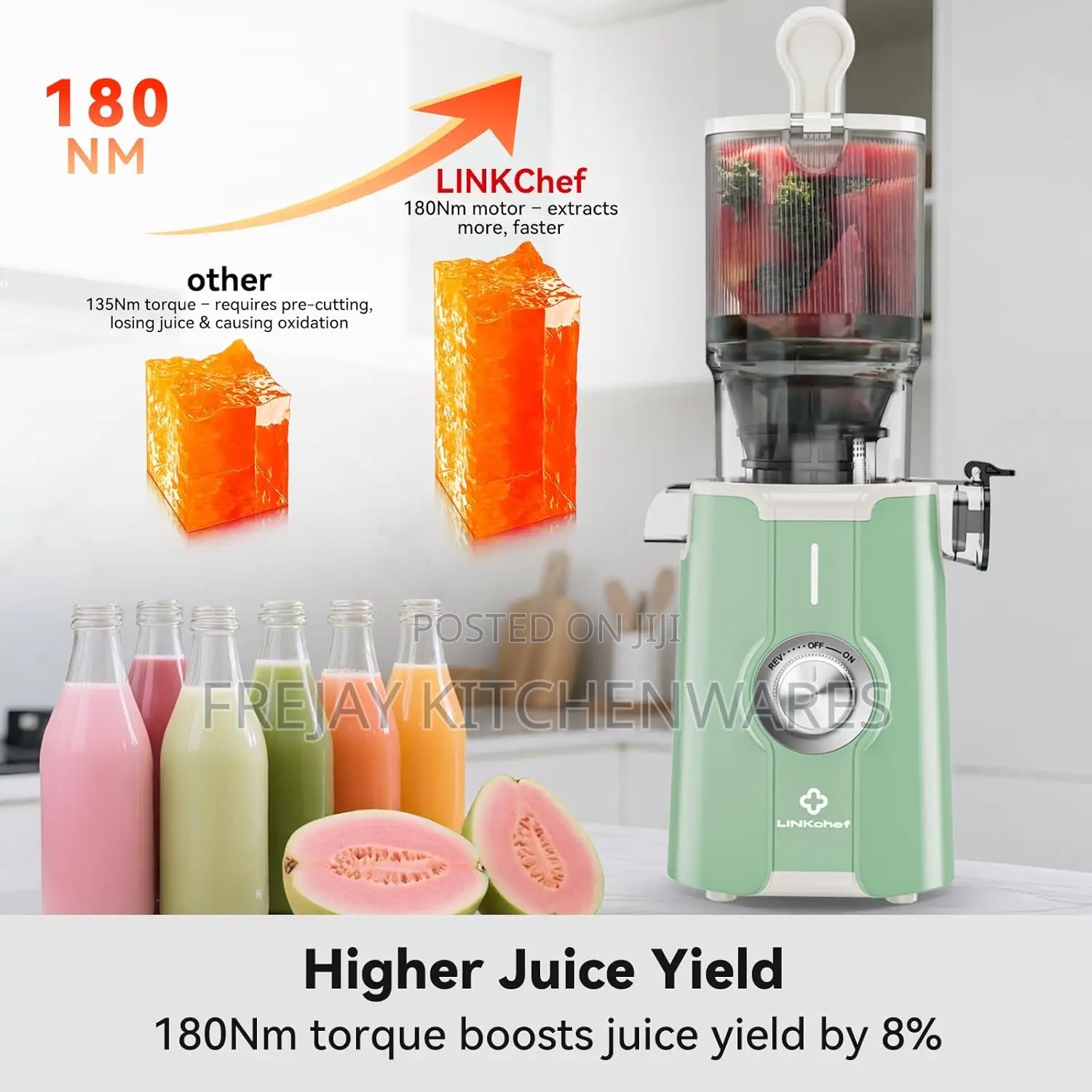 Linkchef Masticating Slow Juicer