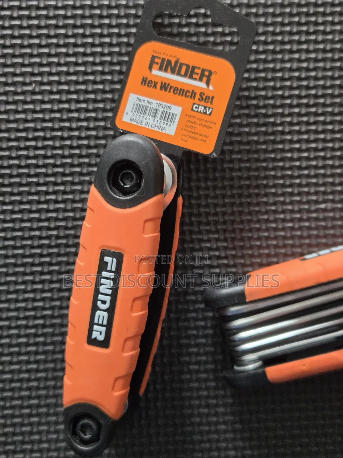Finder Hex Wrench Set Cr-V