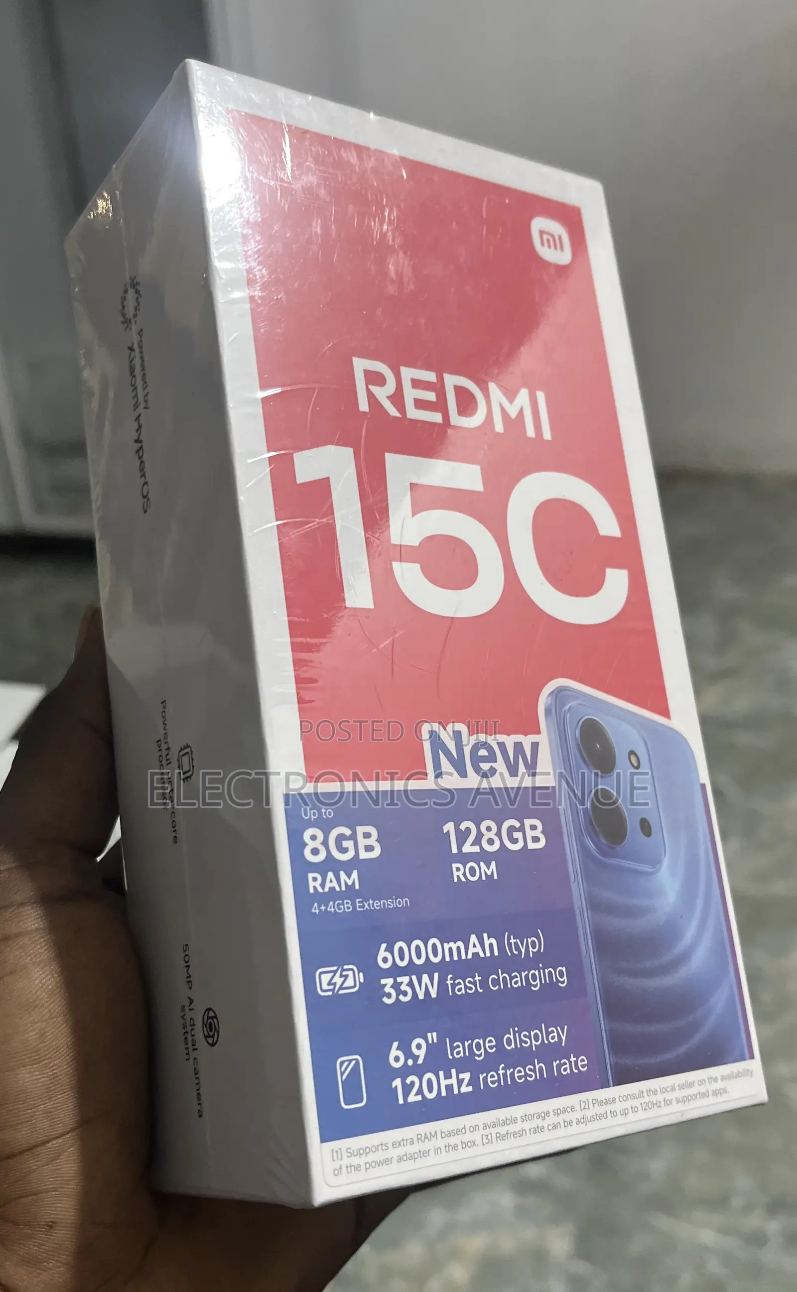 New Xiaomi Redmi 15C 4G 128 GB