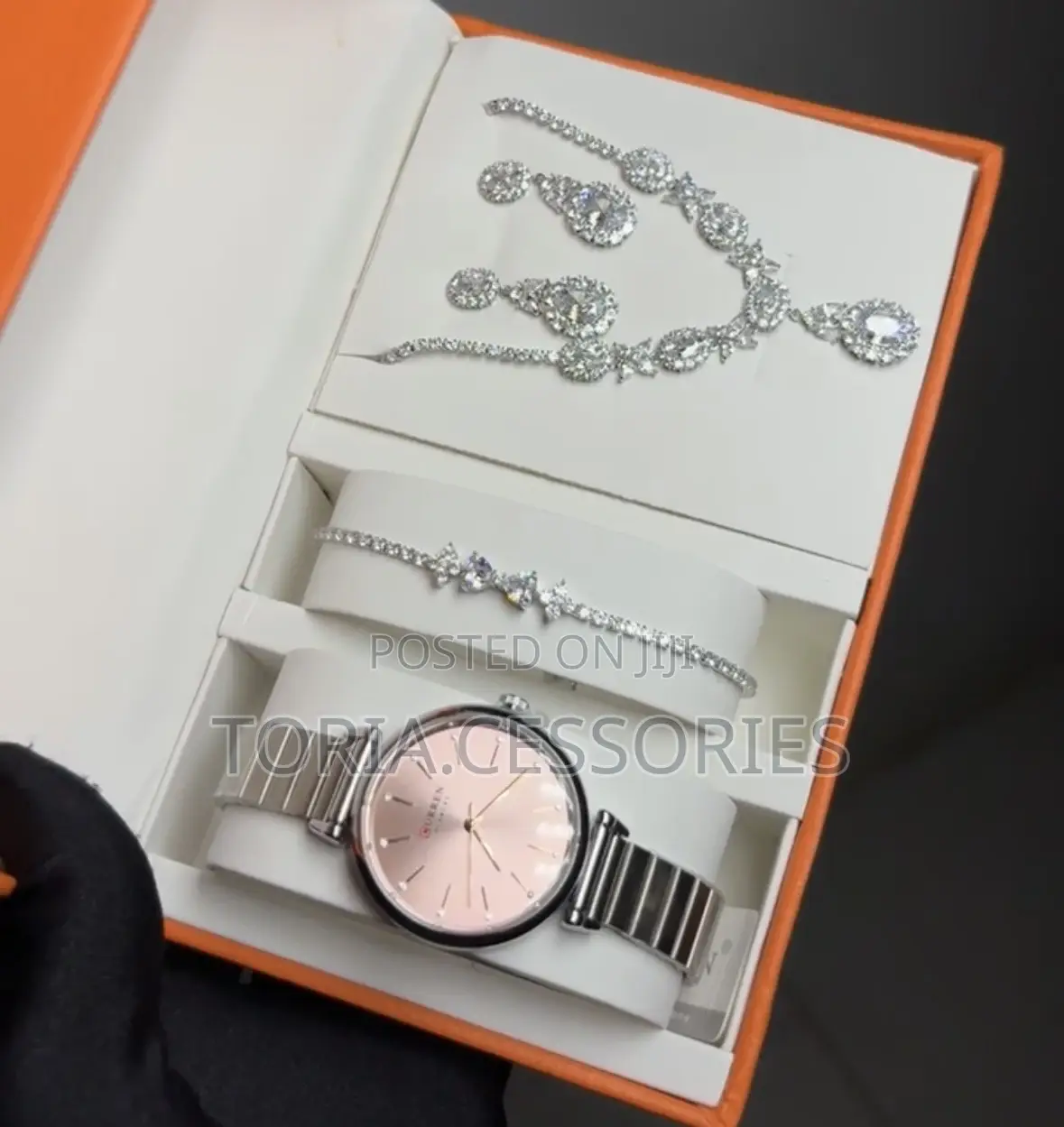 Watch Jewelry Set