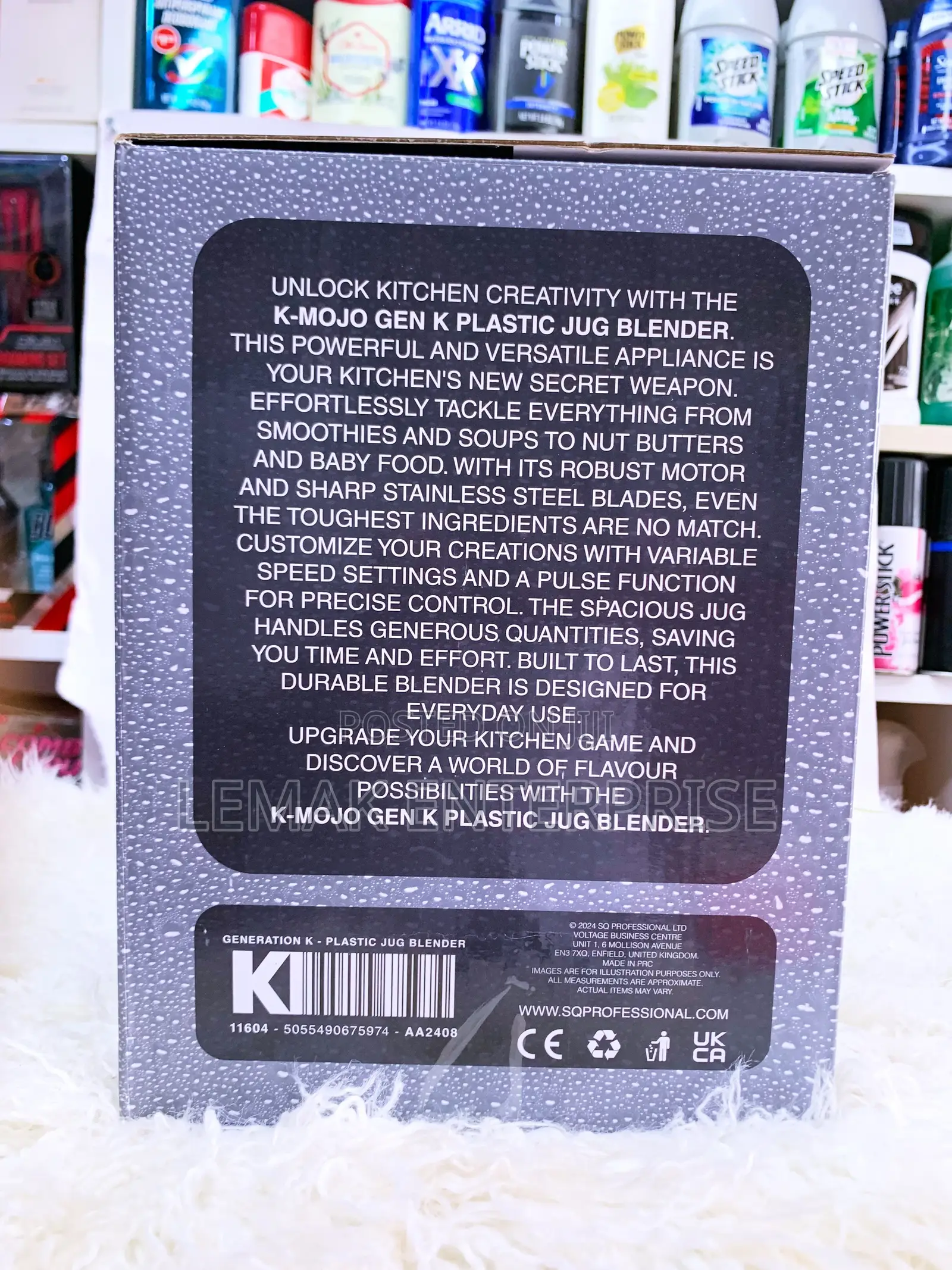 K-Mojo Generation K Plastic Jug Blender 1.5l 600w Countertop Blender