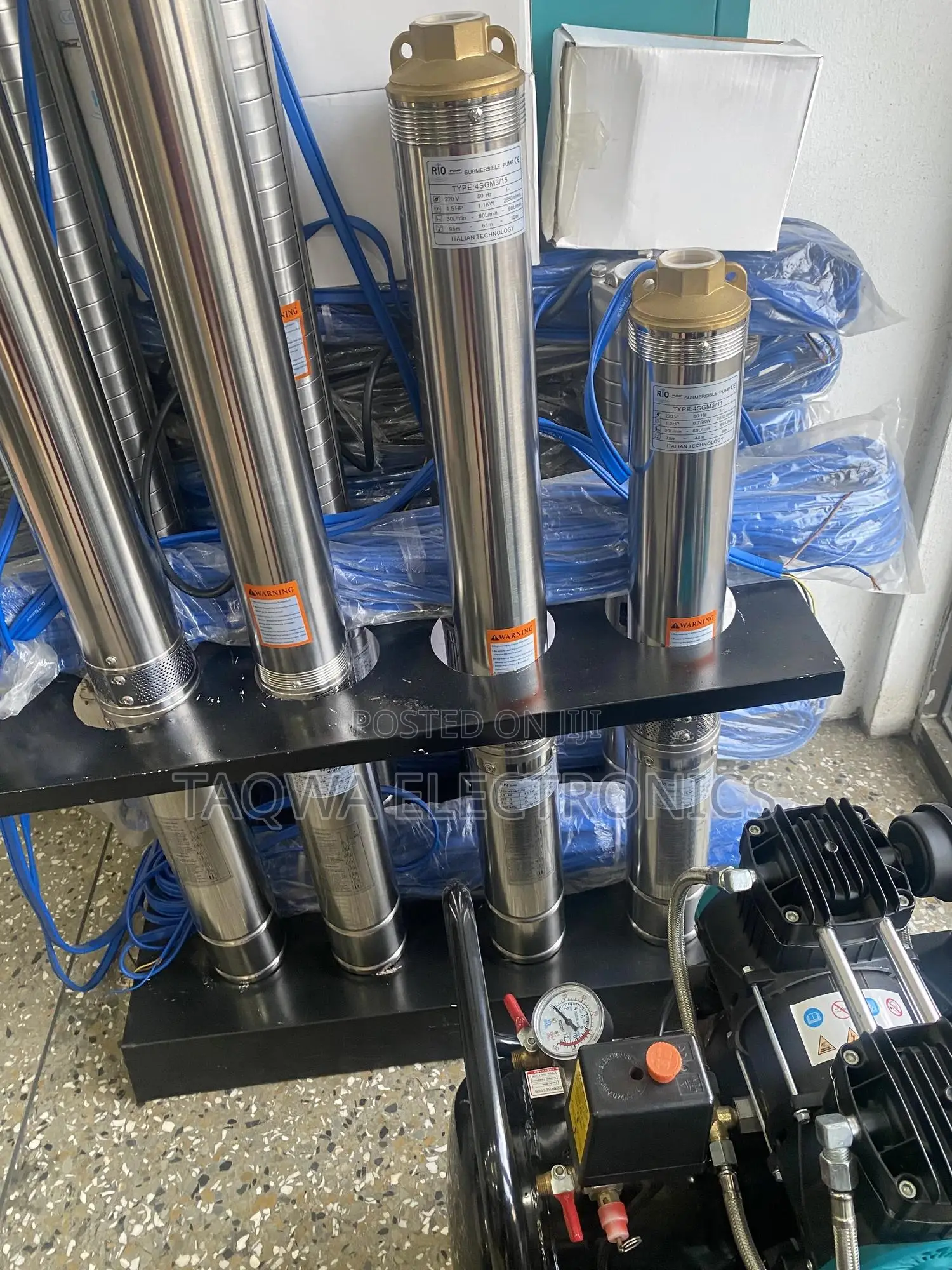Rio. Electric 1hp. Borehole. Pump