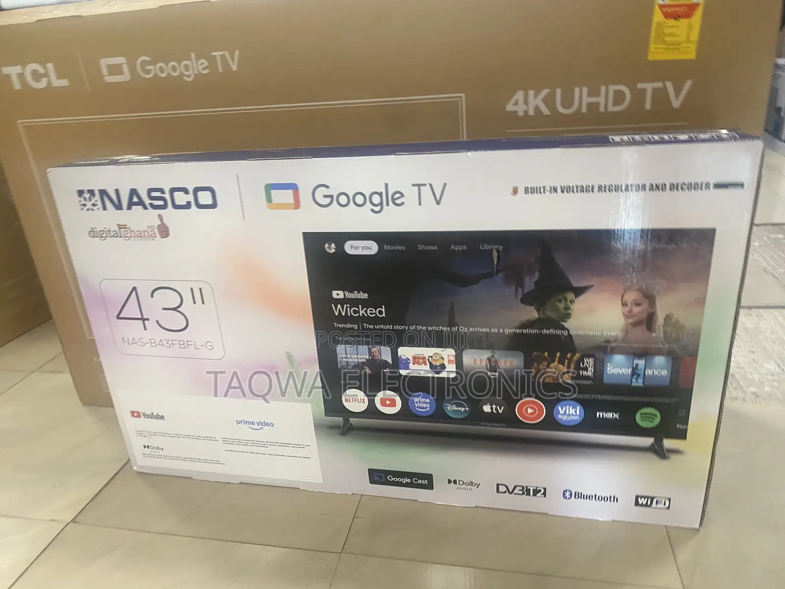 The Nasco 43-Inch Smart Google Tv