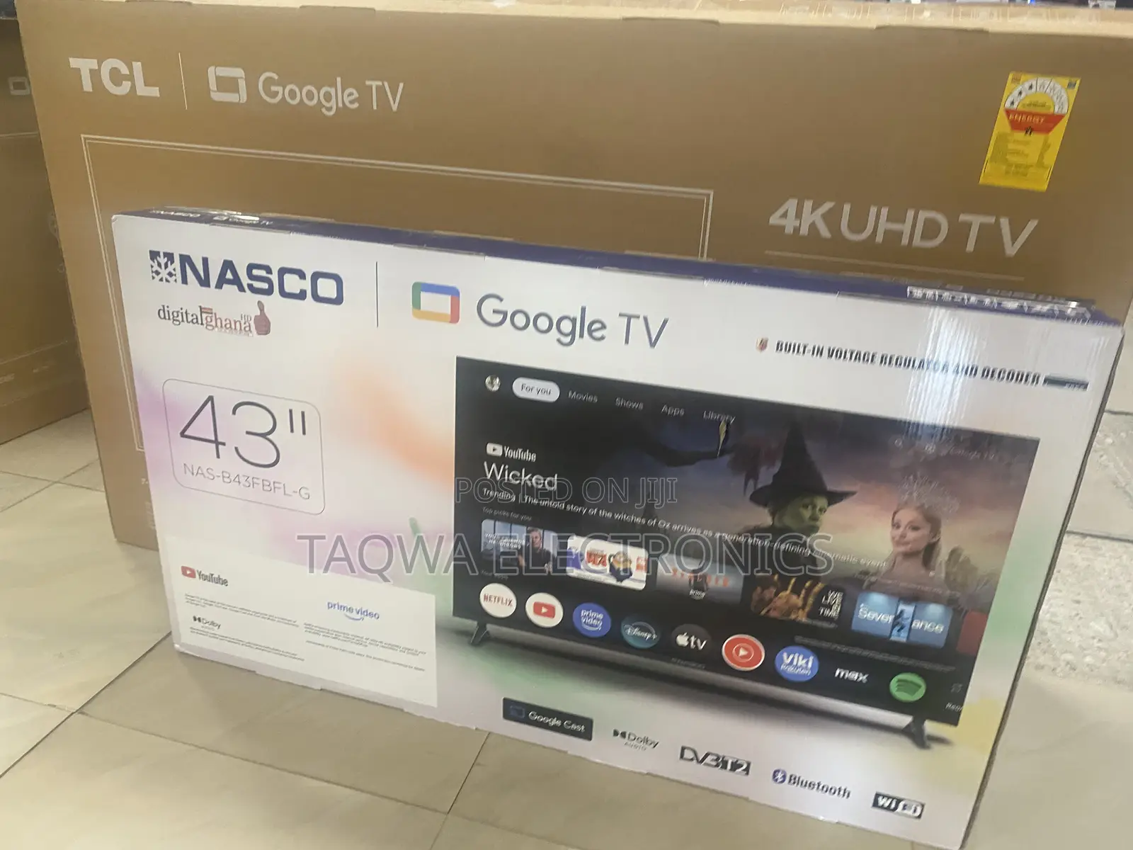 The Nasco 43-Inch Smart Google Tv