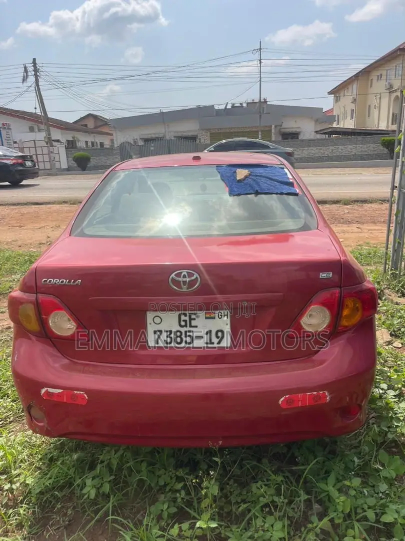 Toyota Corolla 2009 Red