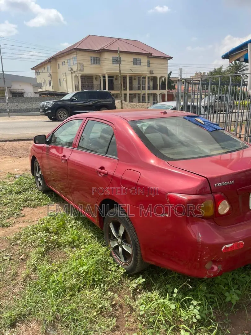 Toyota Corolla 2009 Red