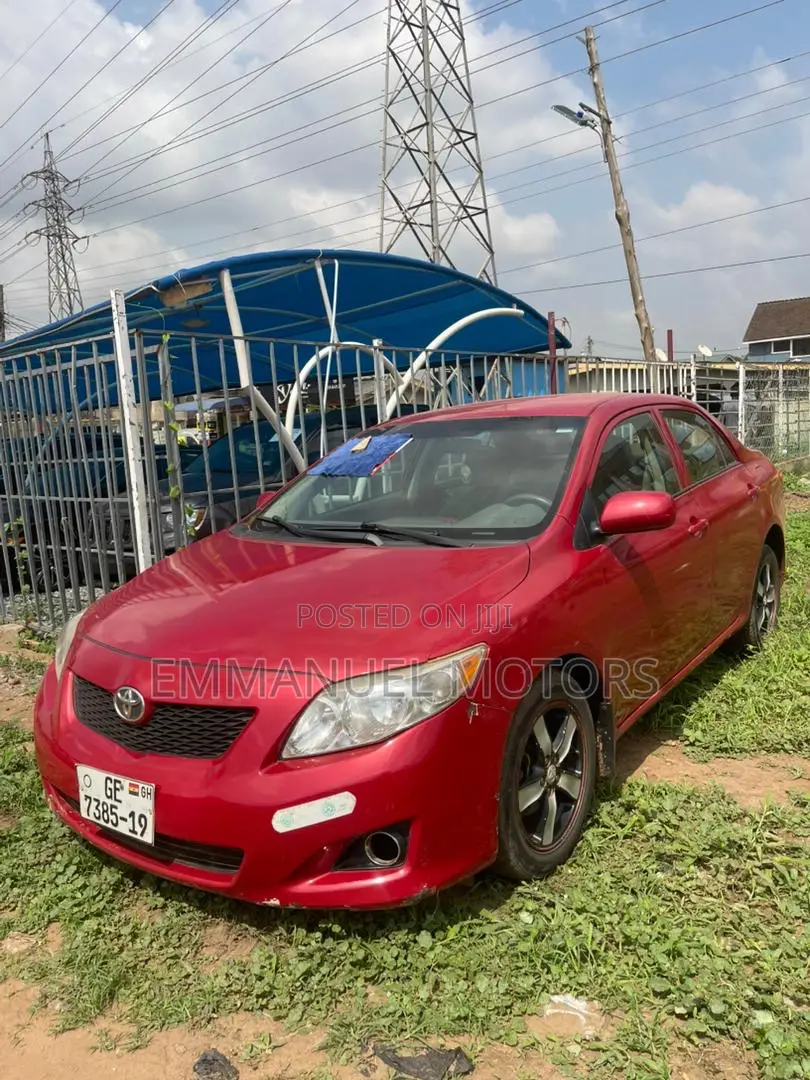 Toyota Corolla 2009 Red