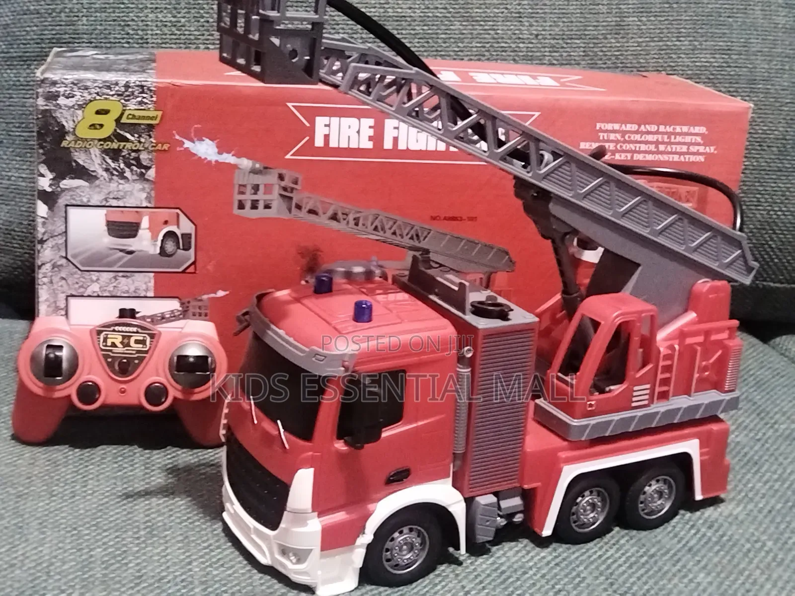 Remote Control Fireman Truck for Kids