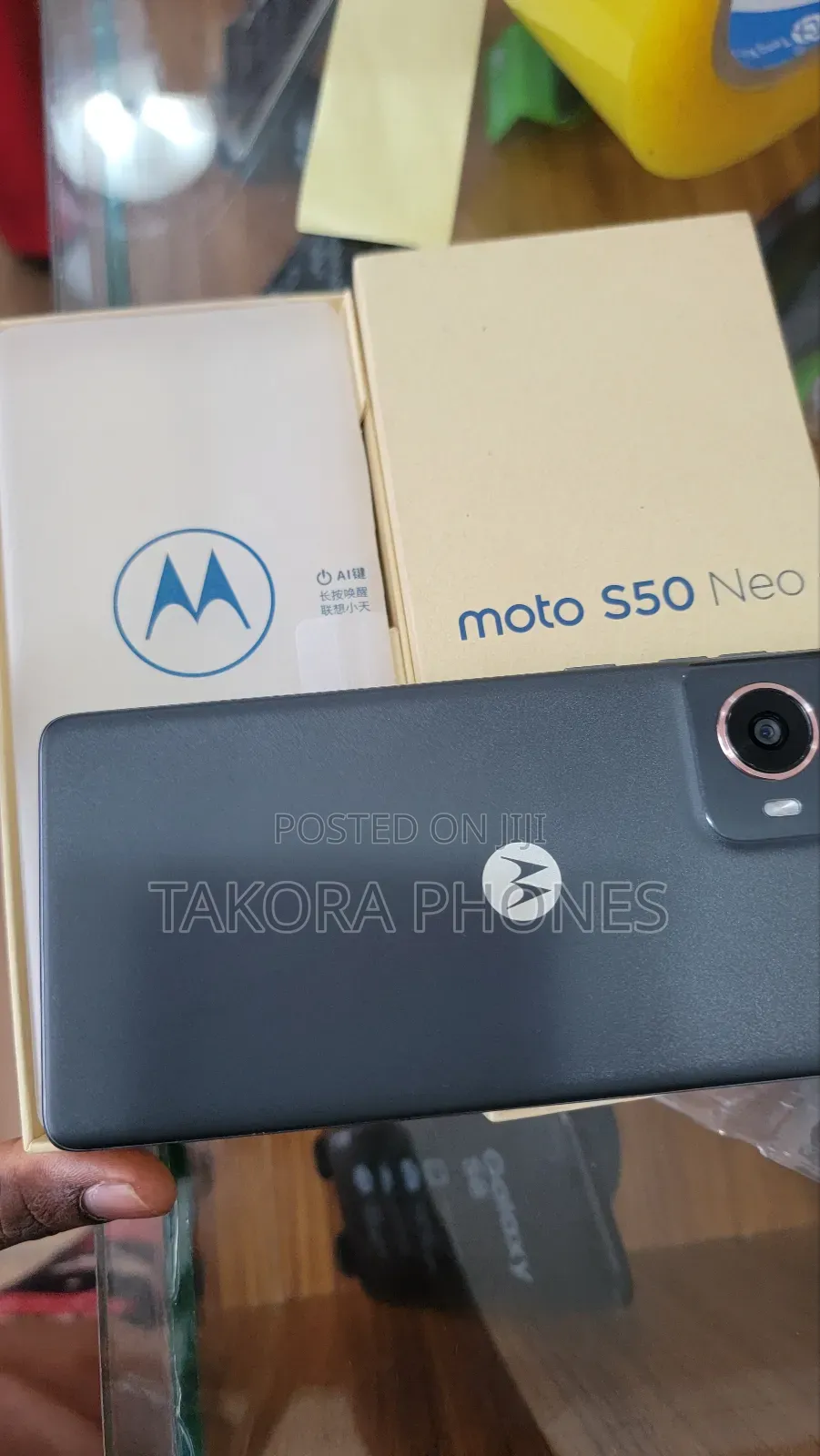 New Motorola Edge 50 Neo 256 GB Gray