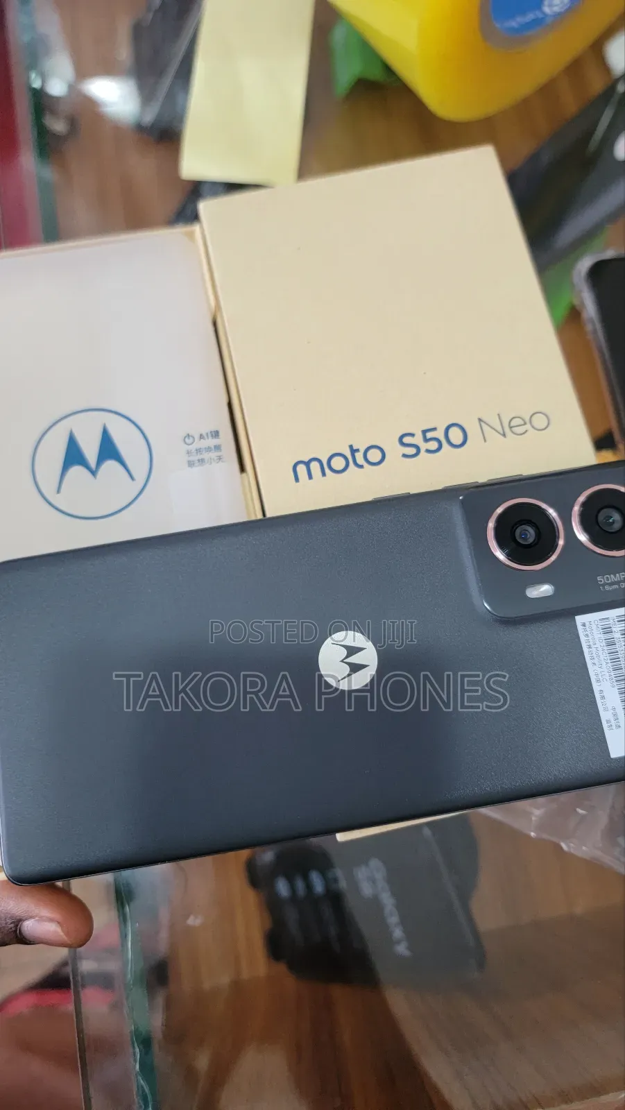 New Motorola Edge 50 Neo 256 GB Gray