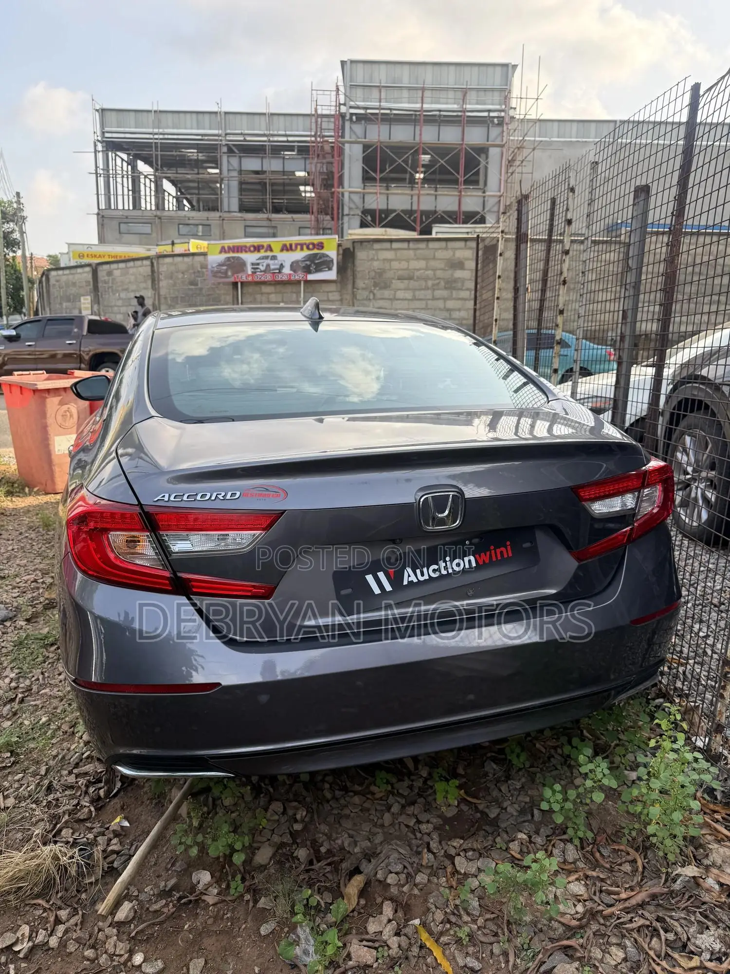 Honda Accord EX (1.5L 4cyl Turbo CVT) 2019 Gray