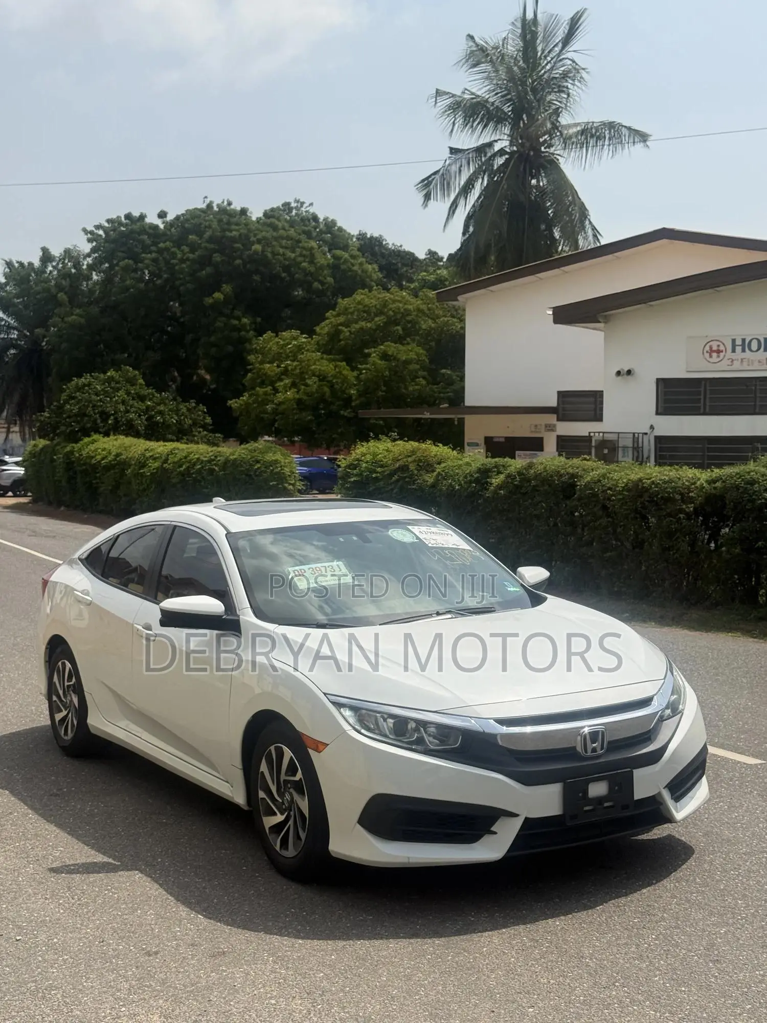 Honda Civic EX Sedan 2018 White
