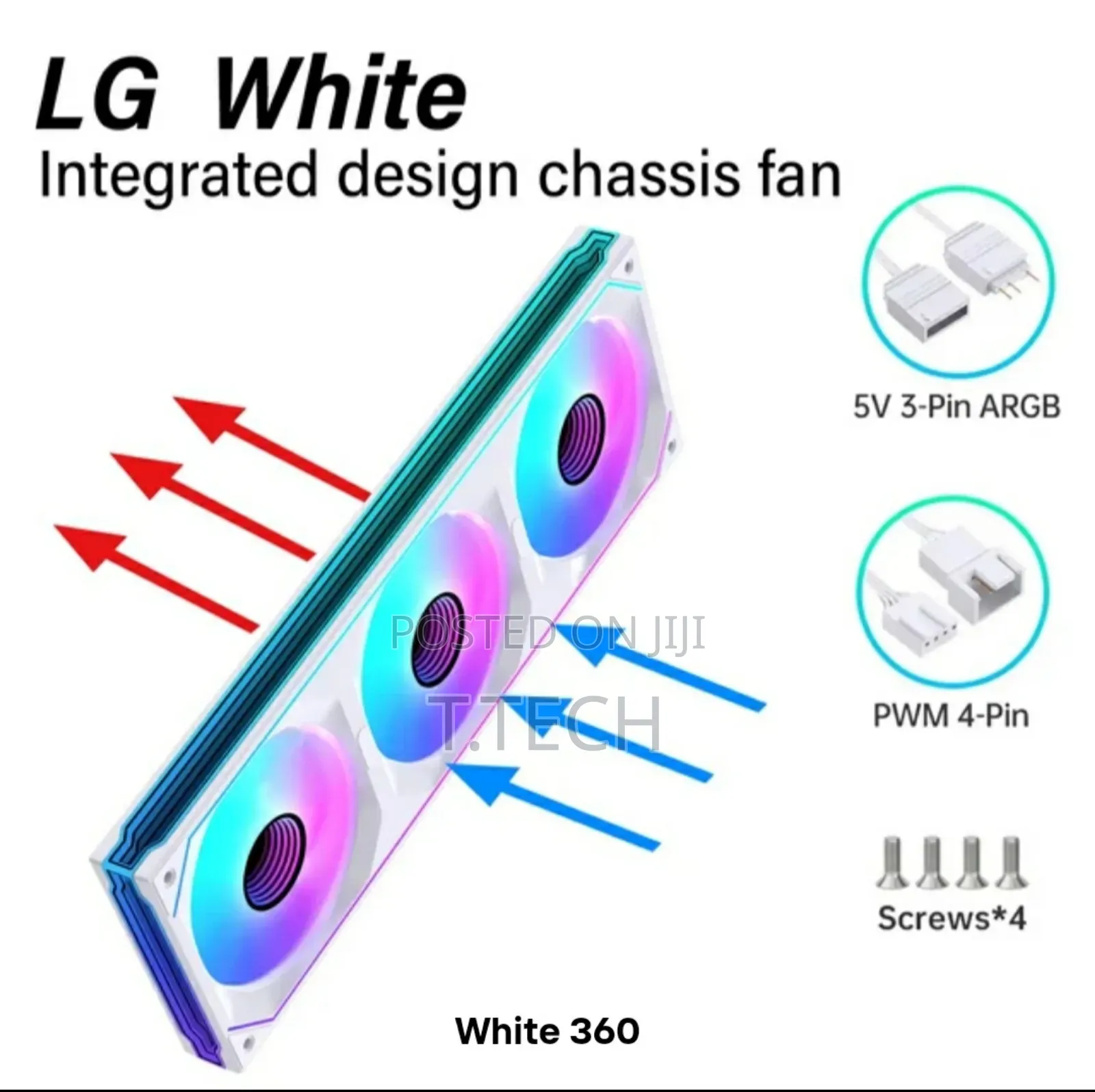 3600 Mm Argb Case Fan