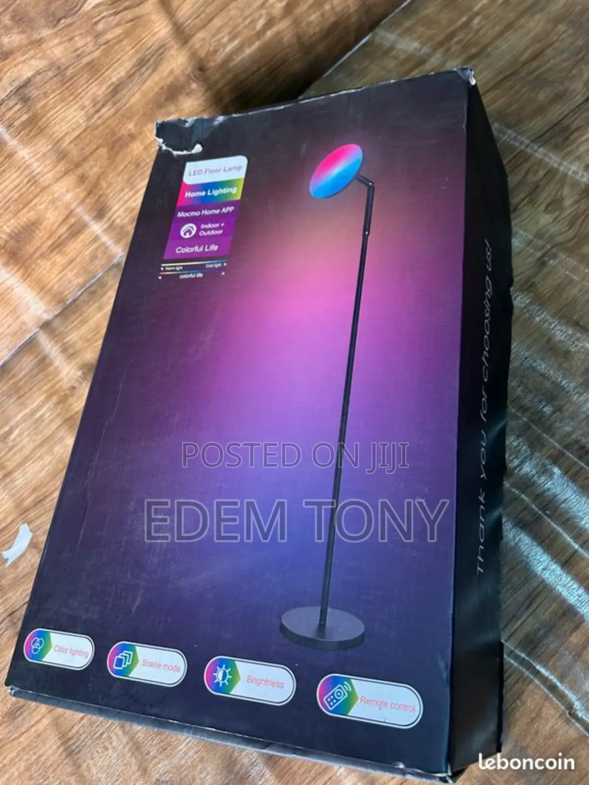 Disco Led Floor Lamp