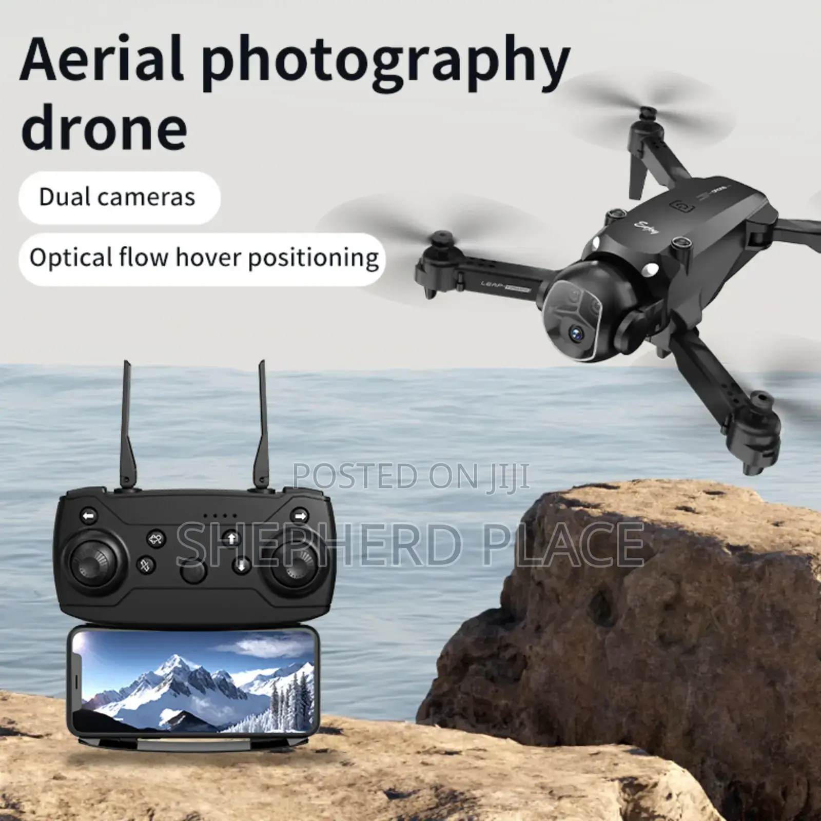 E4 Dual Camera Photo And Video Drone Hd