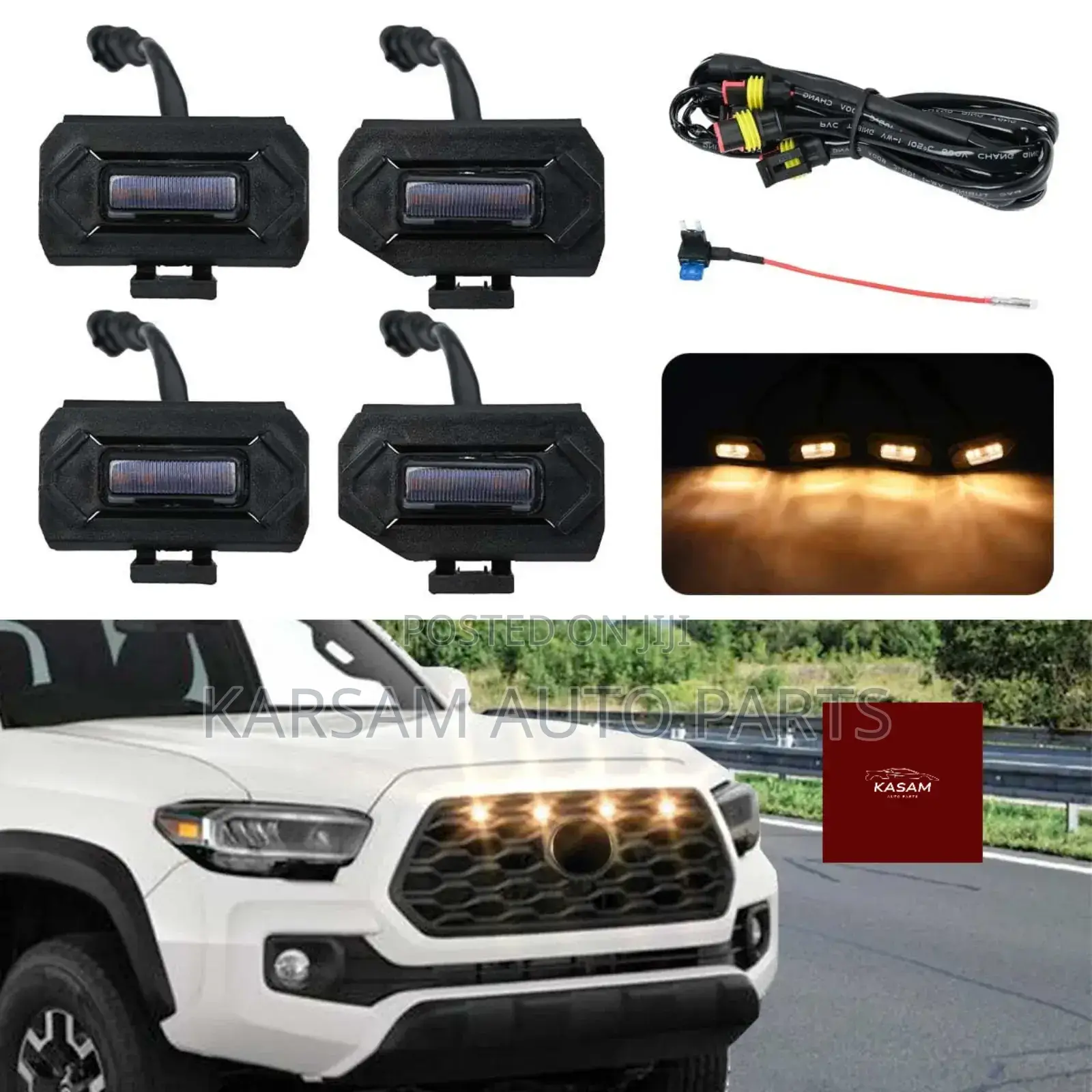 Top Shell Grill DRL Yellow Shell Light.