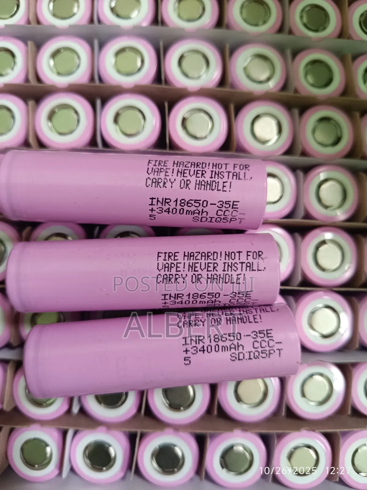 3400mah Original Samsung Lithium