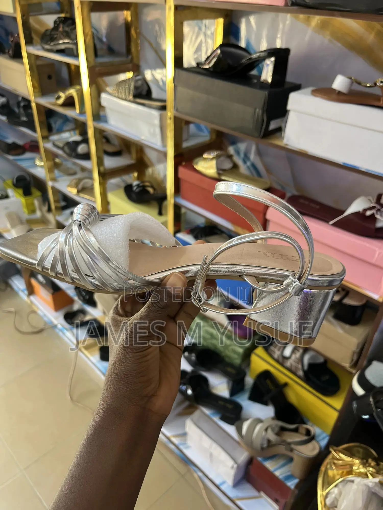 Original Zara Block Sandal