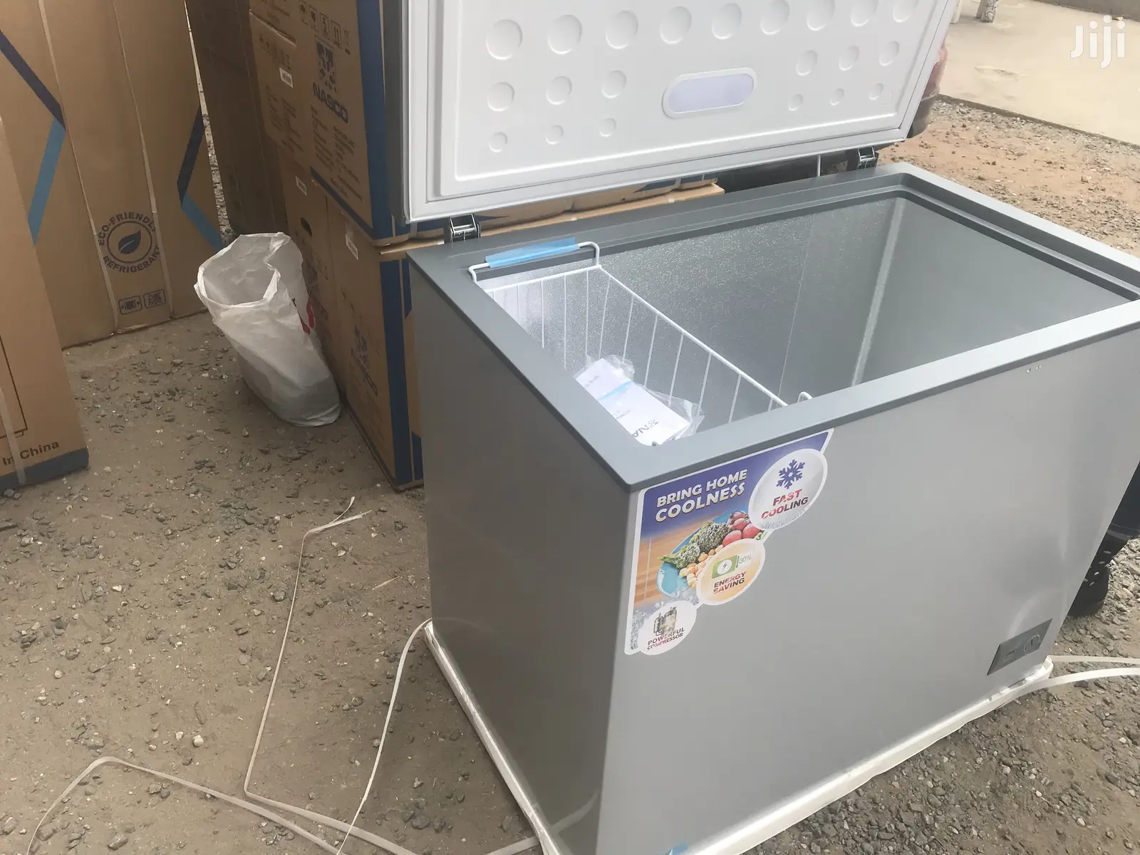 Nasco 260L Chest Freezer [Nas-300] With Temperature Controls