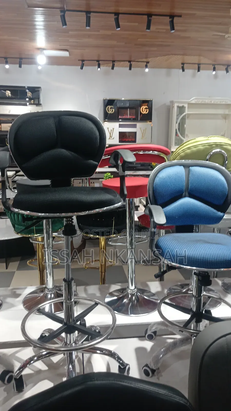Barbering Adjustable Chair