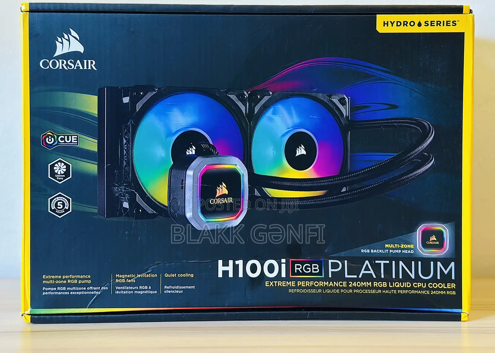 Corsair H100i Rgb Platinum 240mm Liquid Cooler