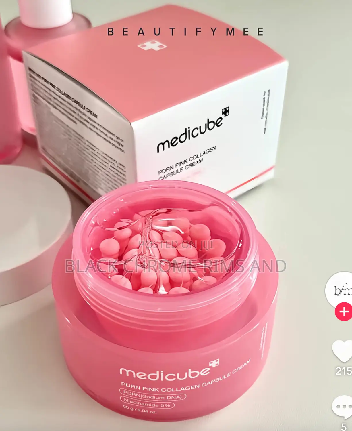 Medicube PDRN Pink Collagen Capsule Cream