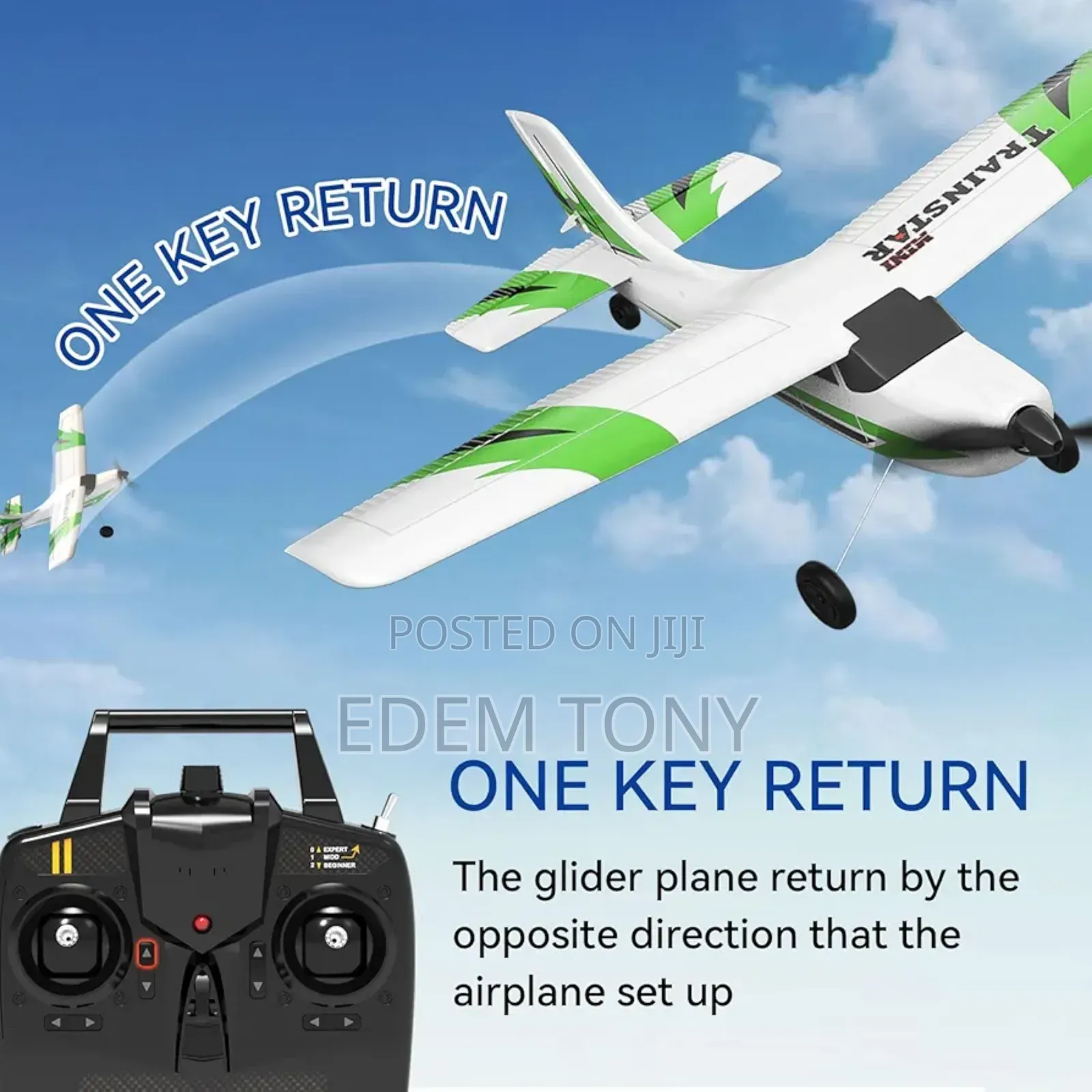 Volantexrc Mini Trainstar Remote-Controlled Airplane
