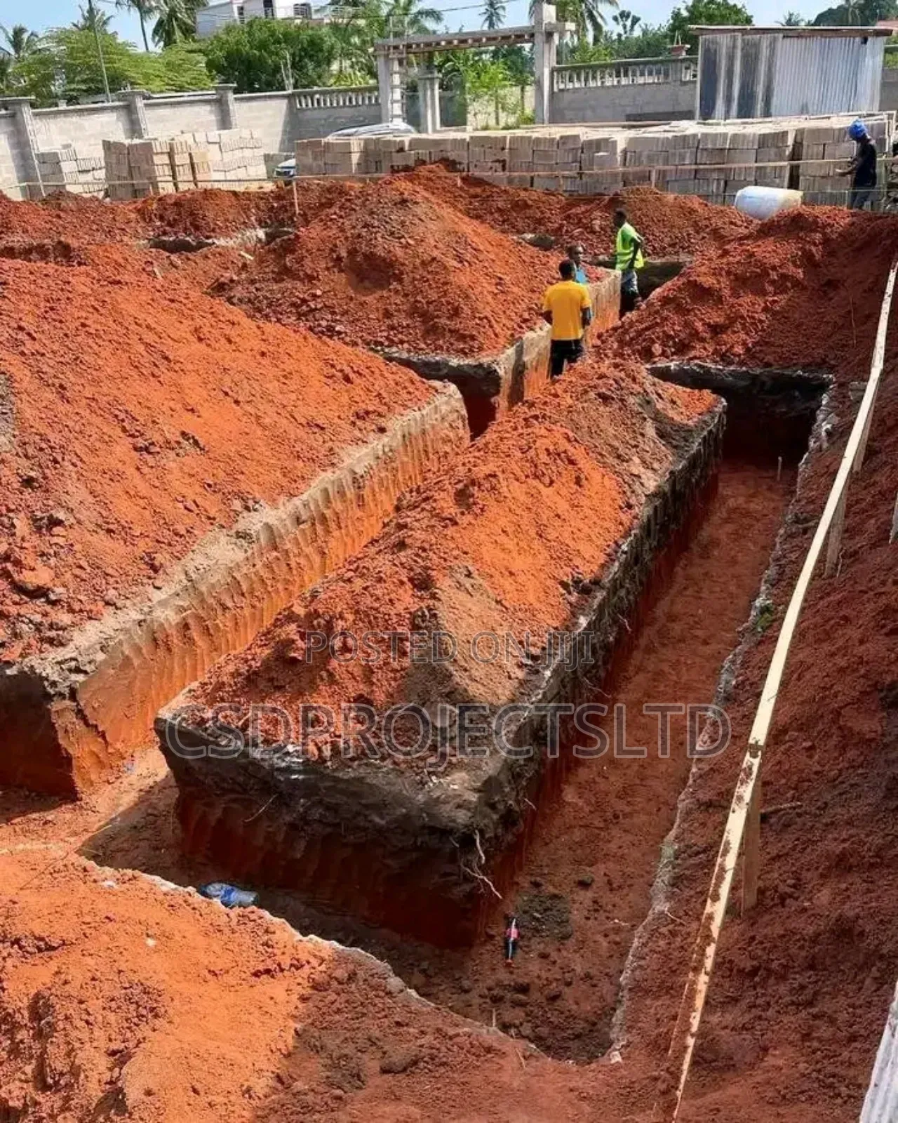 Building Foundation, Block Laying All Mason Work