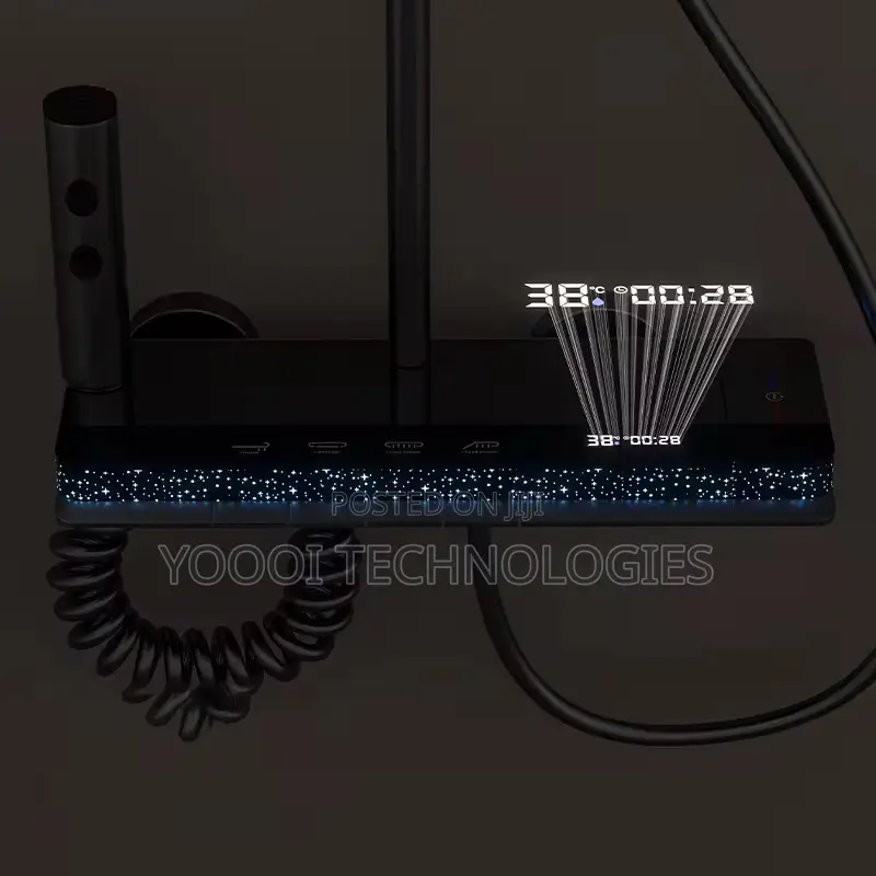 Digital Thermostatic 4 In 1 Piano Shower