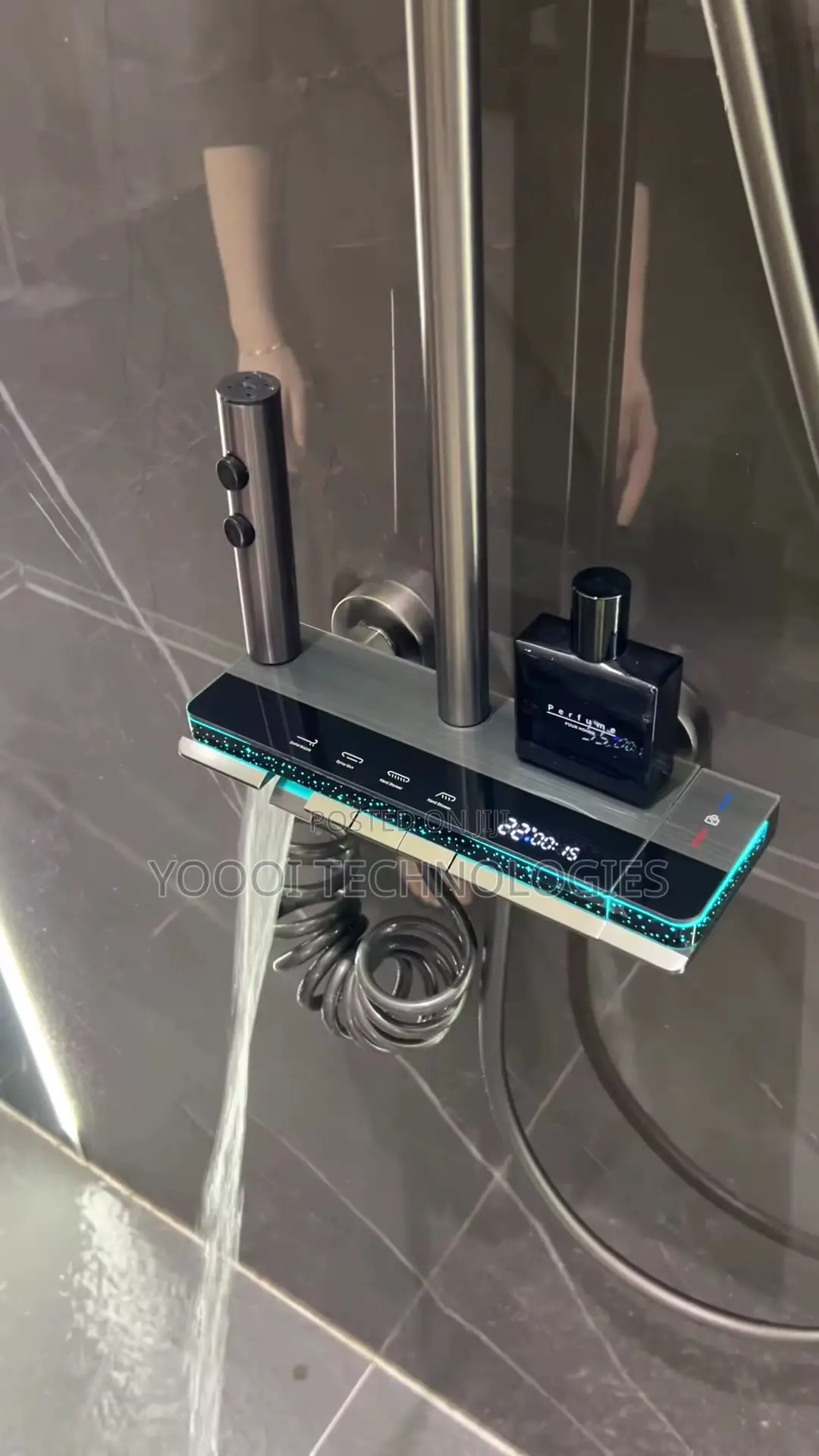 Digital Thermostatic 4 In 1 Piano Shower