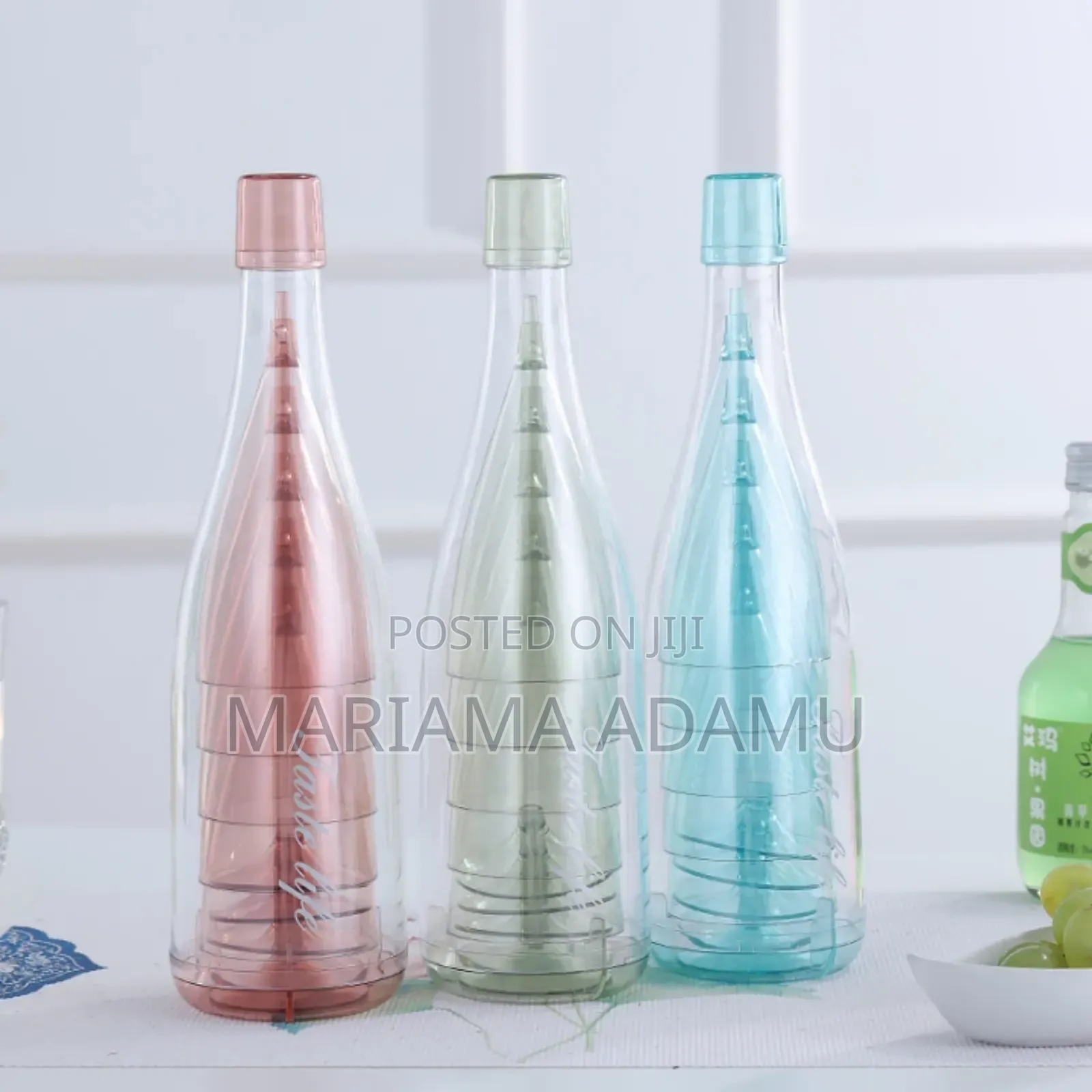 Bottle With Wine Cups